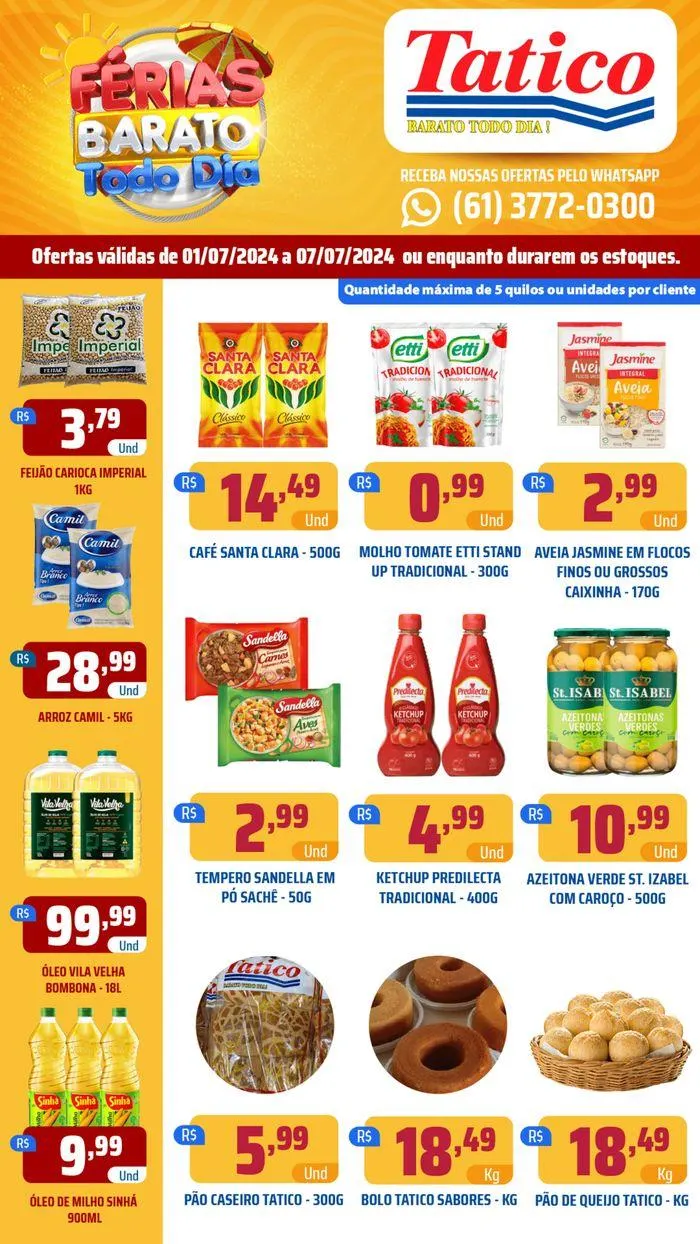 Encarte de Ofertas Tatico 1 de julho até 7 de julho 2024 - Pagina 3