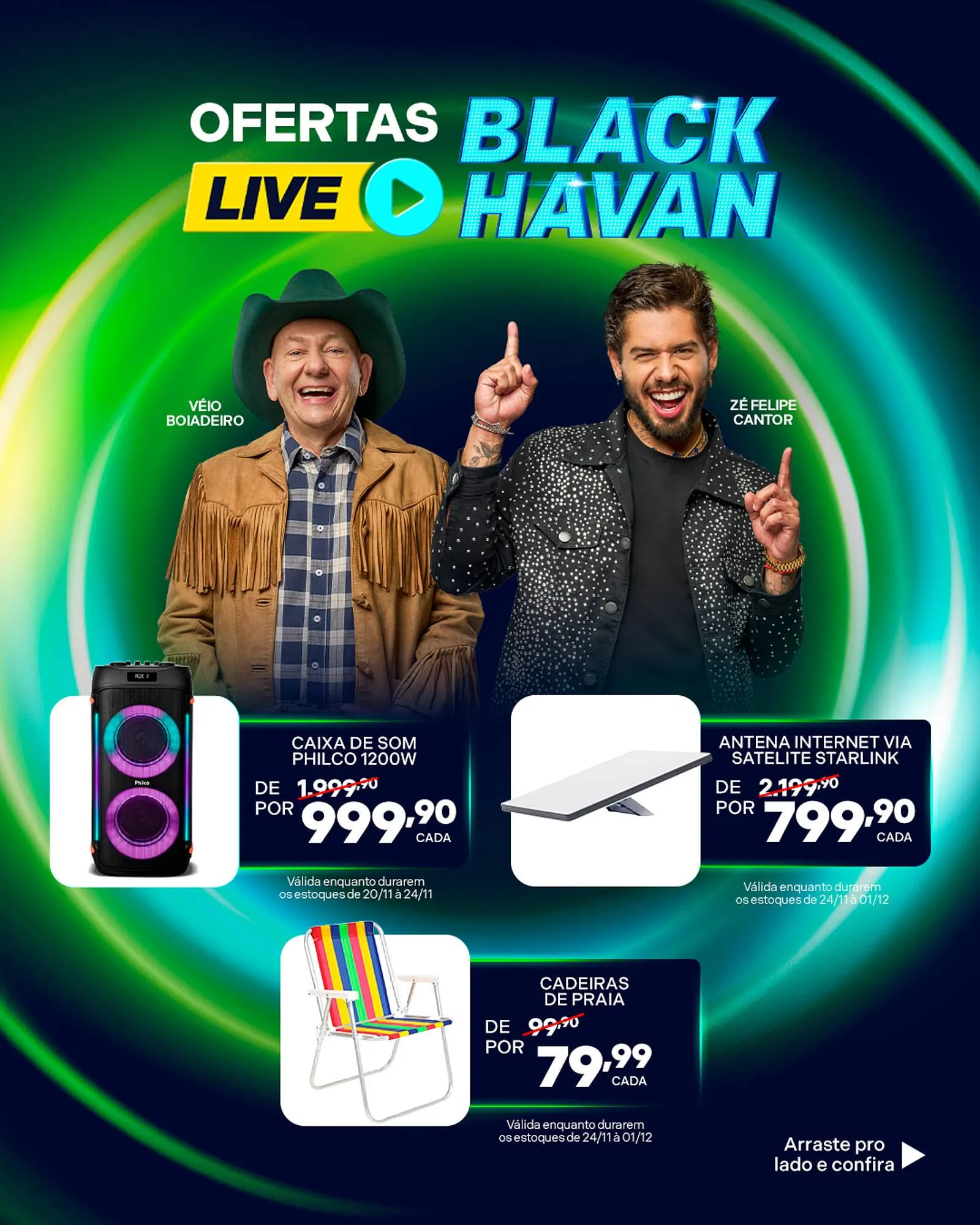 Encarte de Catálogo Lojas Havan 24 de novembro até 1 de dezembro 2025 - Pagina 1