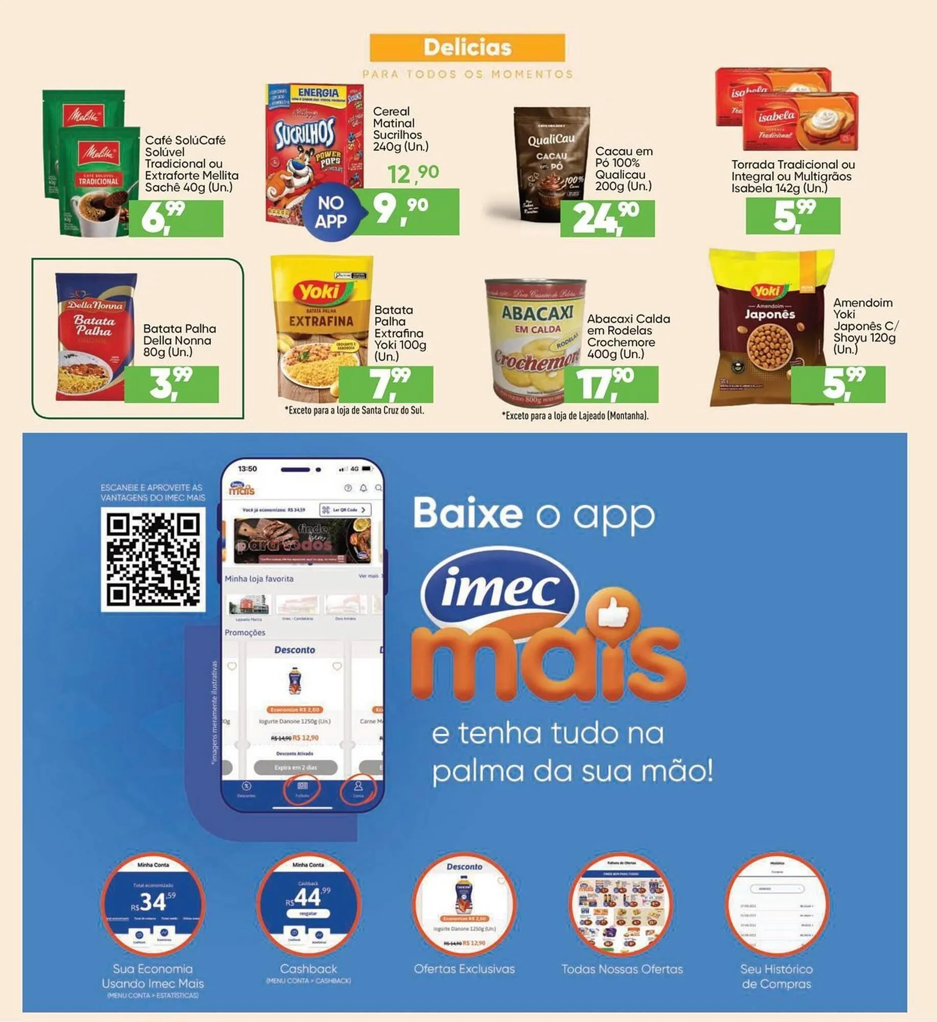 Encarte de Catálogo Imec Supermercados 15 de maio até 24 de maio 2026 - Pagina 12