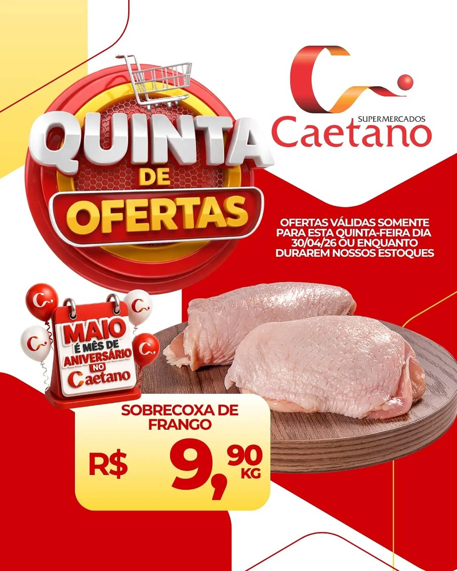 Encarte de Catálogo Supermercados Caetano 30 de abril até 30 de abril 2026 - Pagina 5