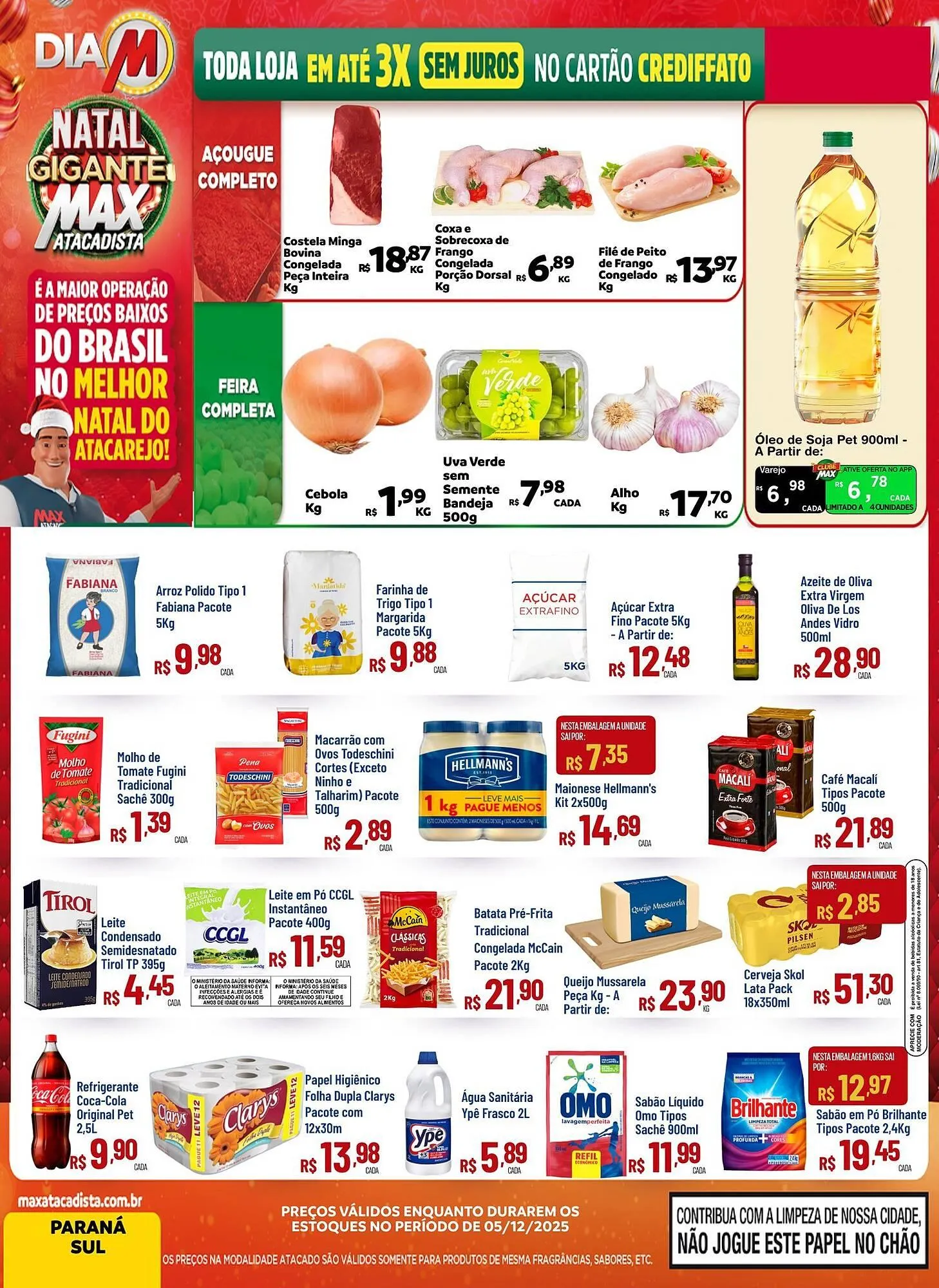 Encarte de Encarte Max Atacadista 5 de dezembro até 5 de dezembro 2025 - Pagina 1