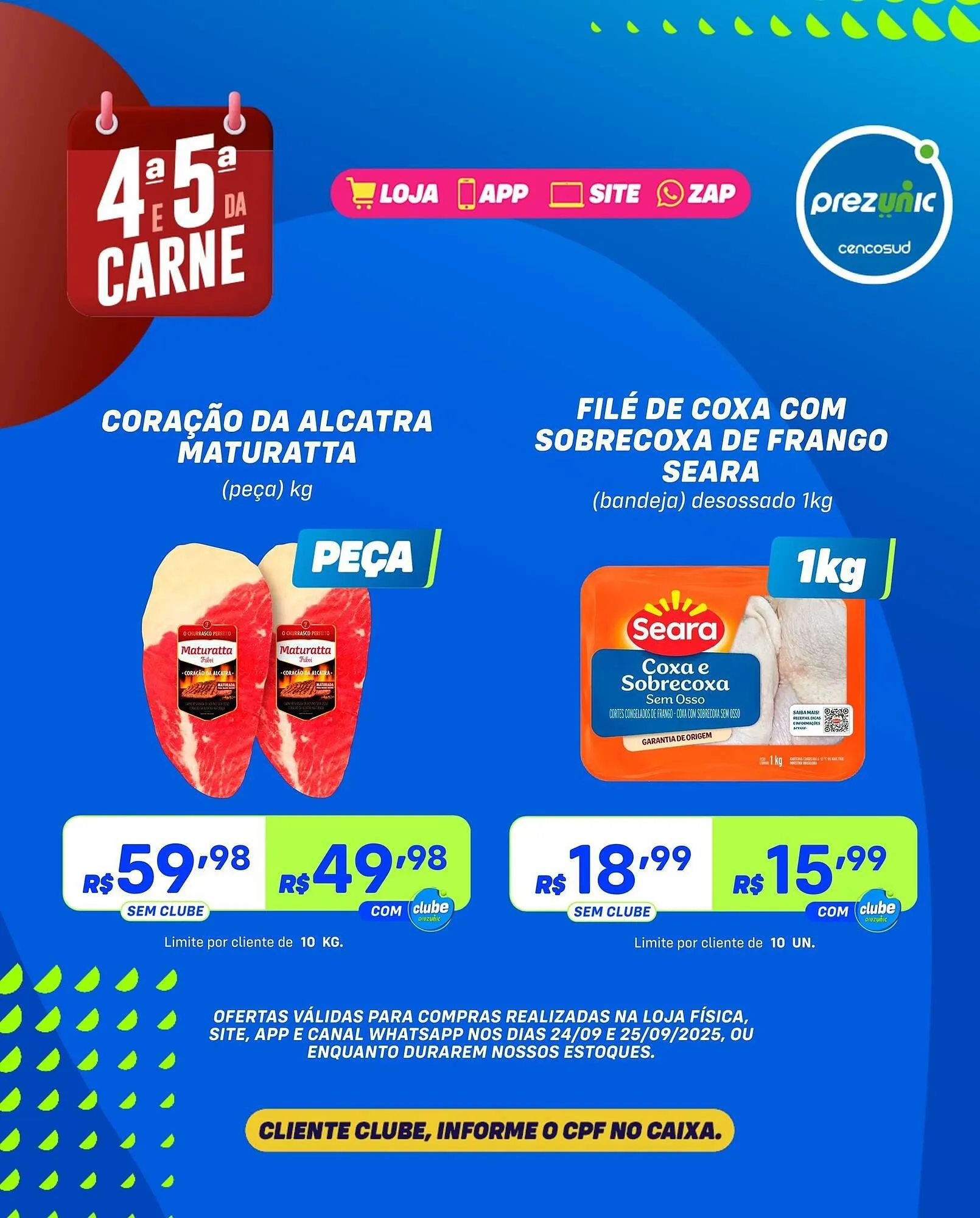 Encarte de Encarte Prezunic 24 de setembro até 25 de setembro 2025 - Pagina 3