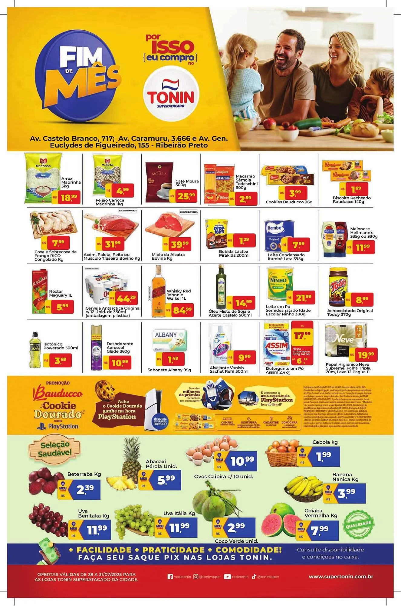 Encarte de Catálogo Tonin Superatacado 28 de julho até 31 de julho 2025 - Pagina 1