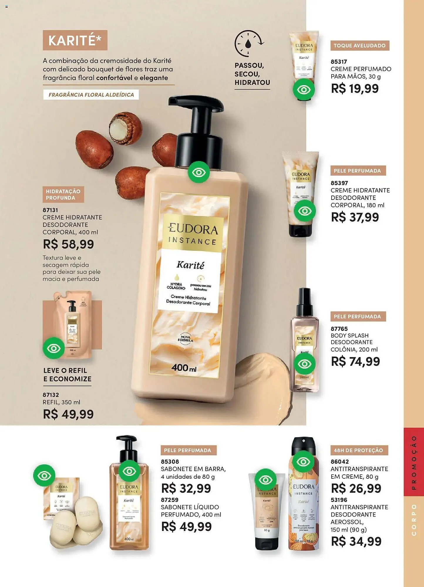 Encarte de Catálogo Eudora 23 de abril até 15 de junho 2026 - Pagina 111