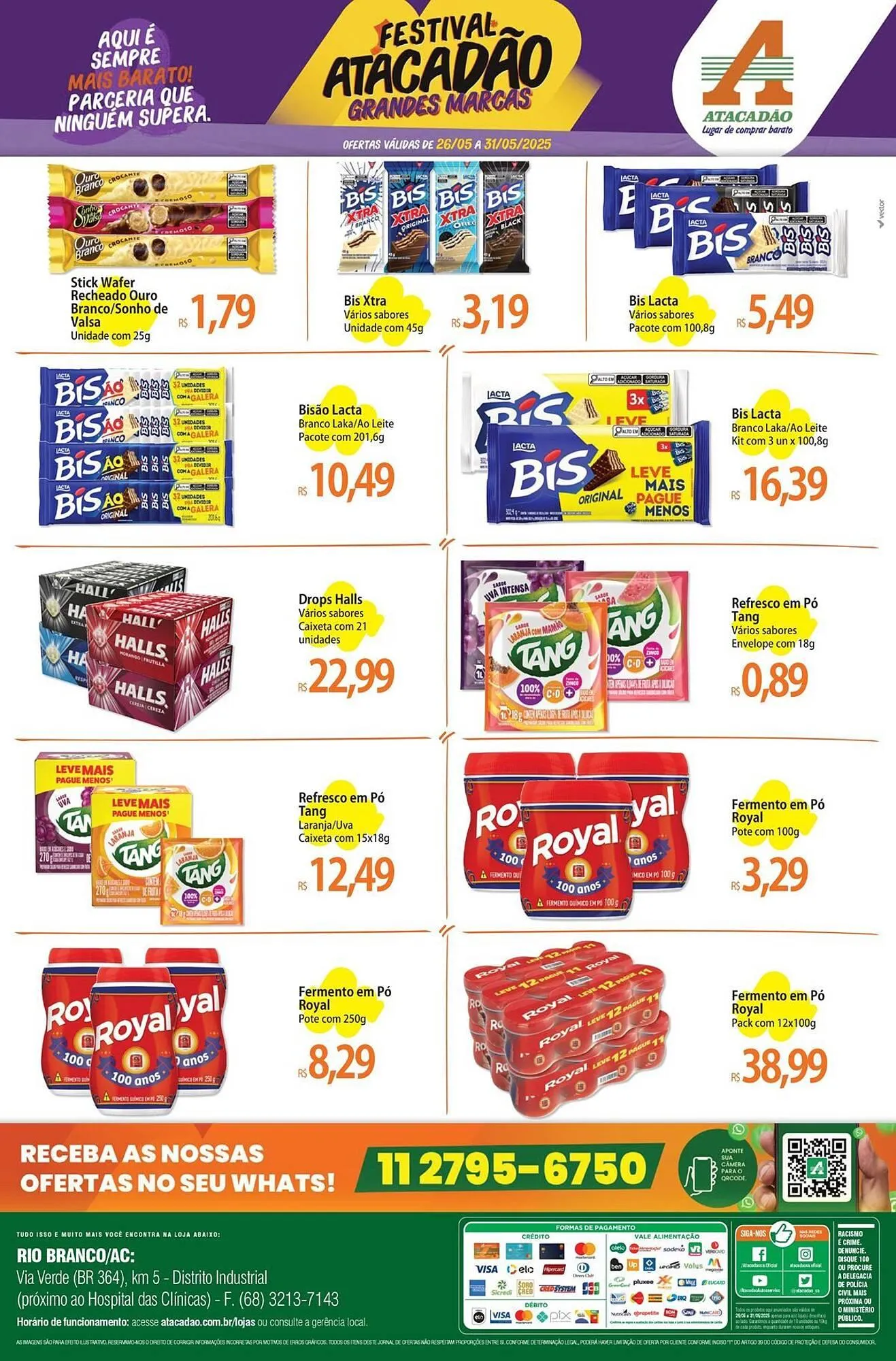 Encarte de Catálogo Atacadão 26 de maio até 31 de maio 2025 - Pagina 2
