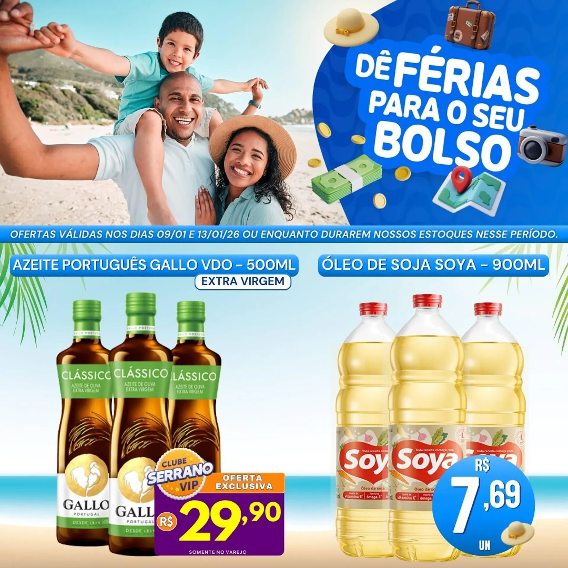 Encarte de Catálogo Serrano Supermercado 9 de janeiro até 13 de janeiro 2026 - Pagina 3