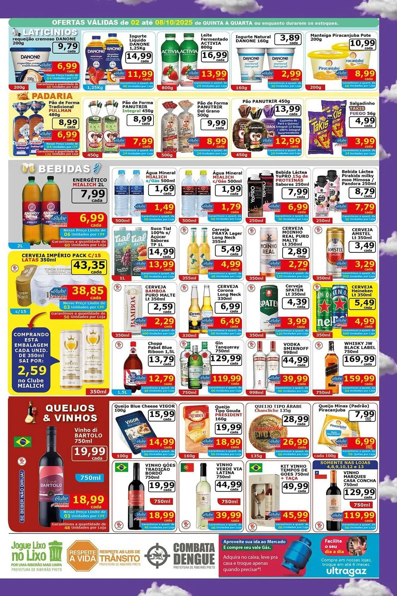 Encarte de Catálogo Mialich Supermercados 3 de outubro até 5 de outubro 2025 - Pagina 3