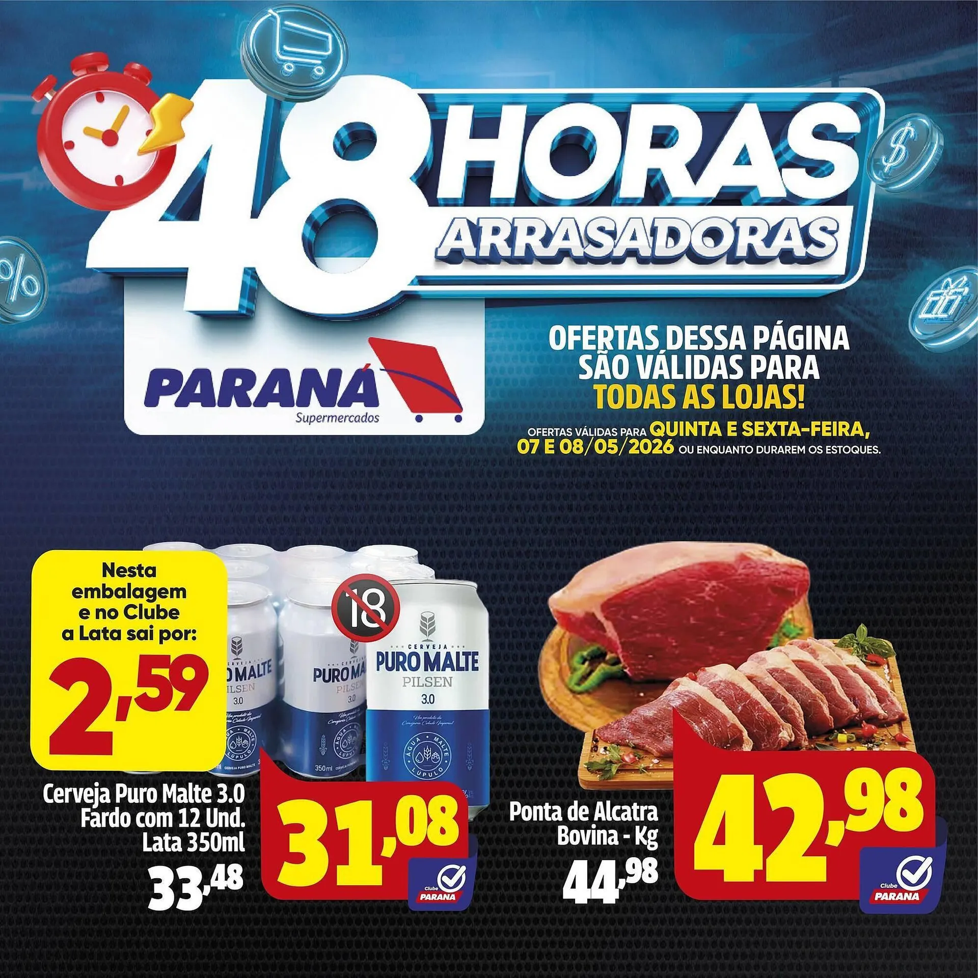 Encarte de Folheto Supermercado Paraná 7 de maio até 8 de maio 2026 - Pagina 7