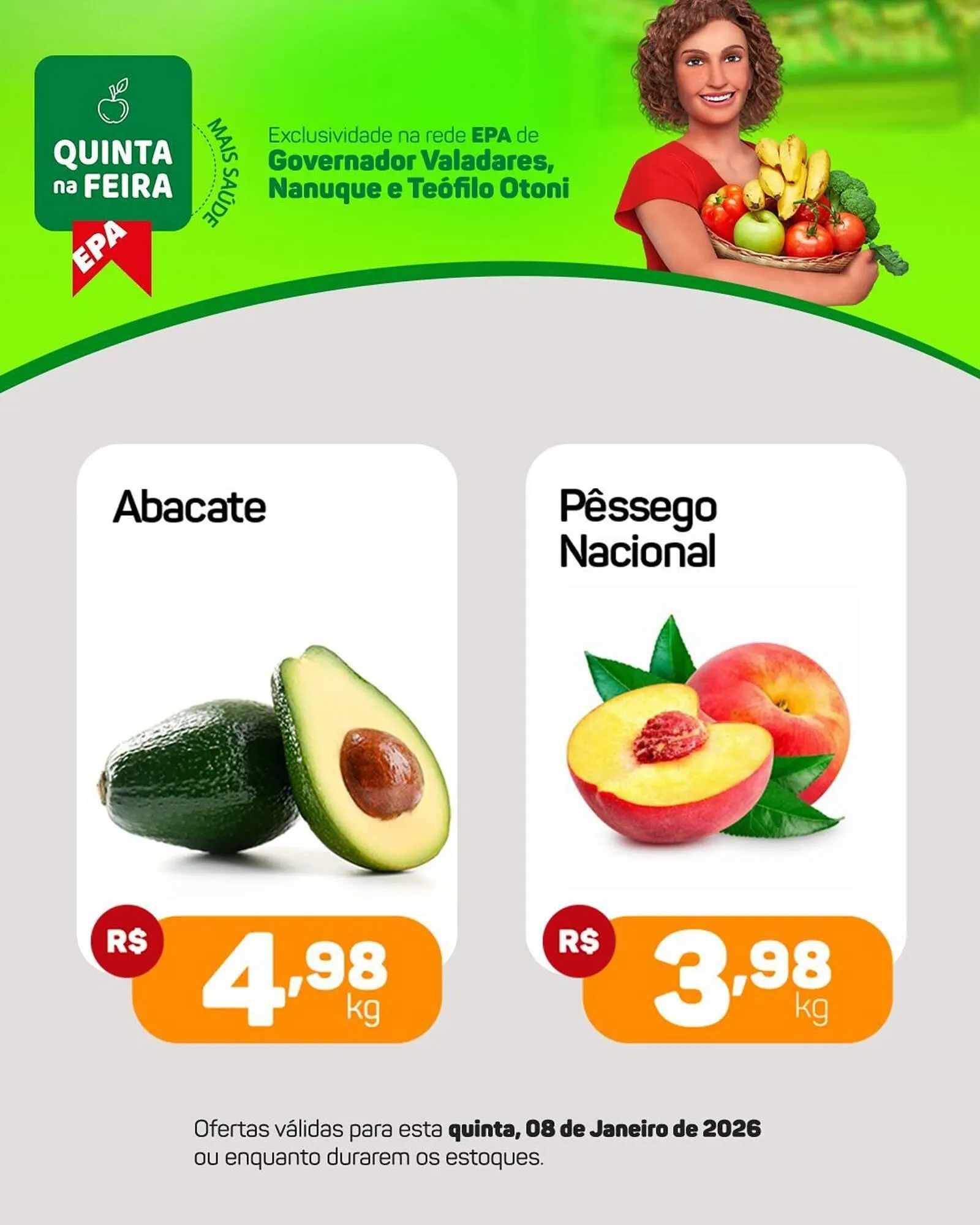 Encarte de Folheto Epa 8 de janeiro até 8 de janeiro 2026 - Pagina 1