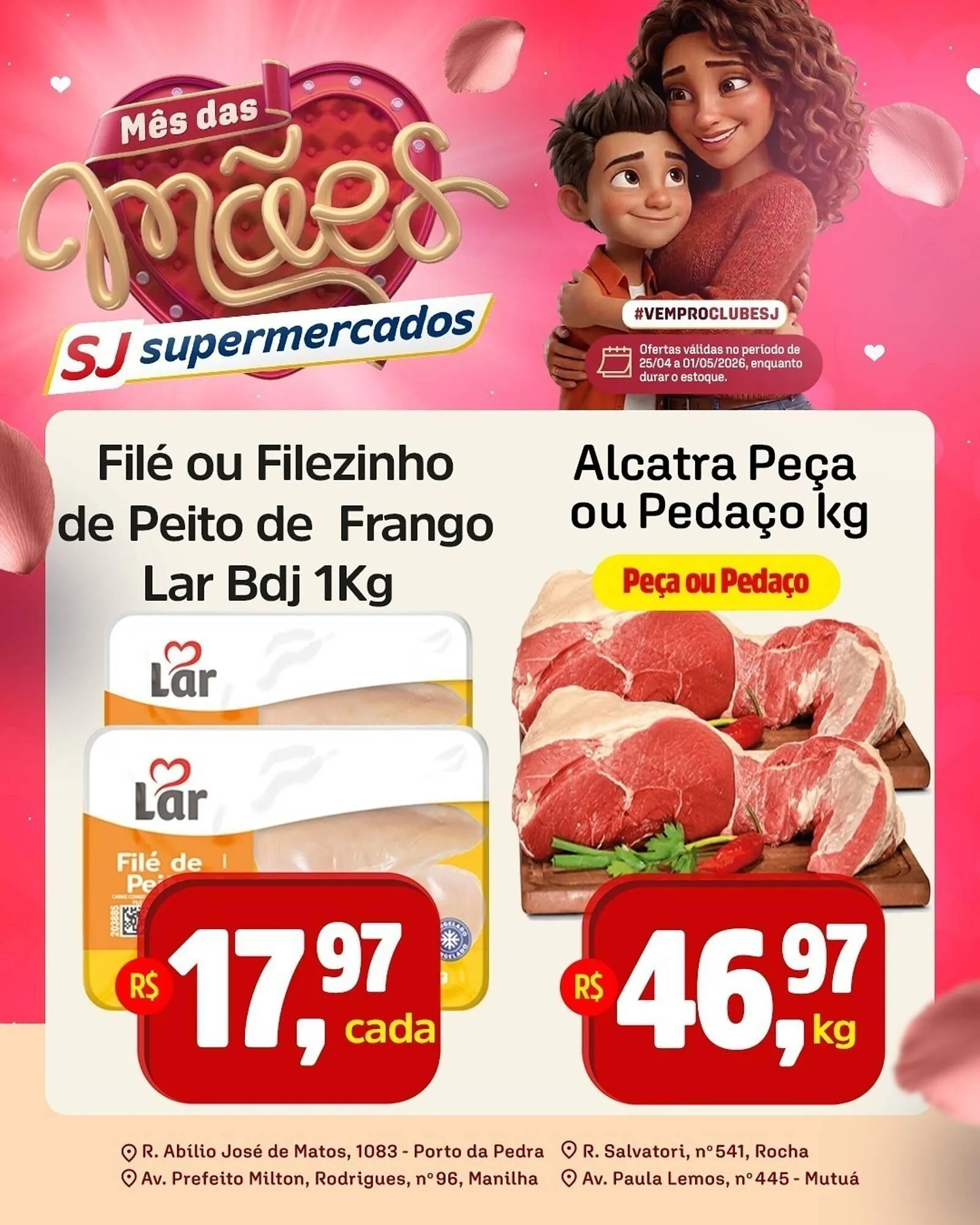 Encarte de Encarte Sj Supermercados 27 de abril até 1 de maio 2026 - Pagina 1