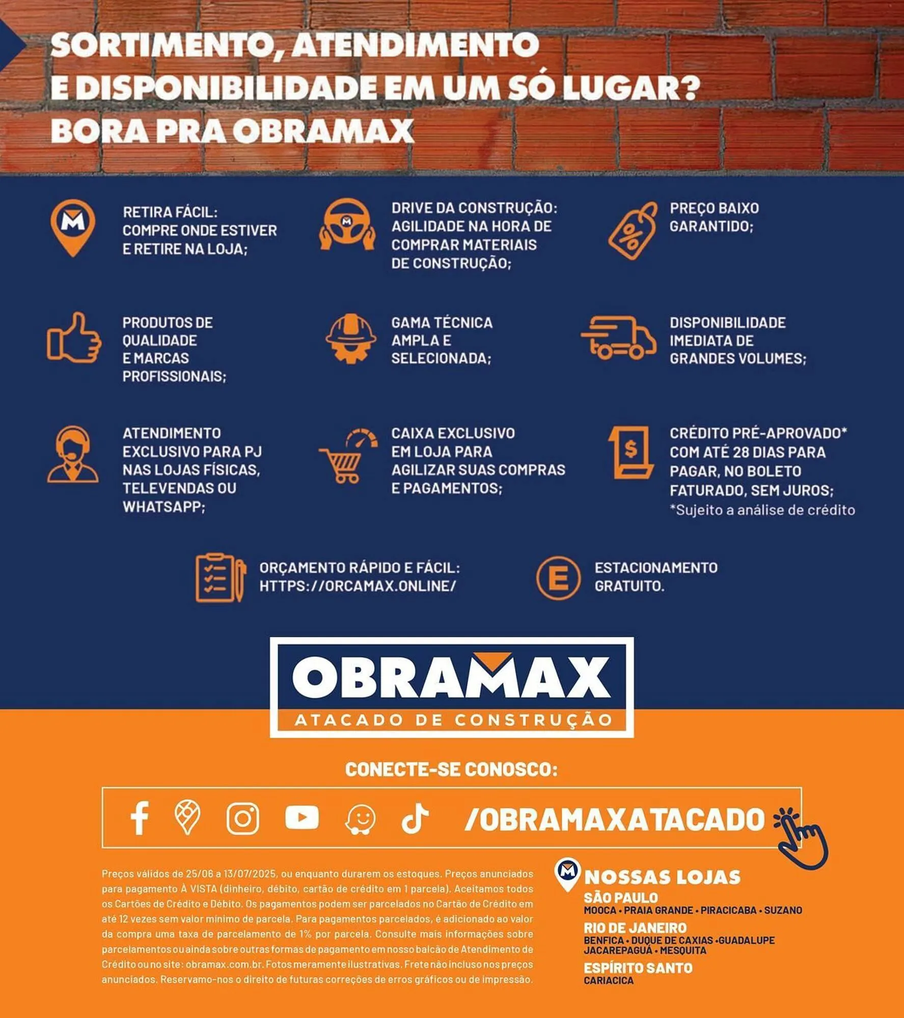 Encarte de Catálogo Obramax 25 de junho até 13 de julho 2025 - Pagina 12