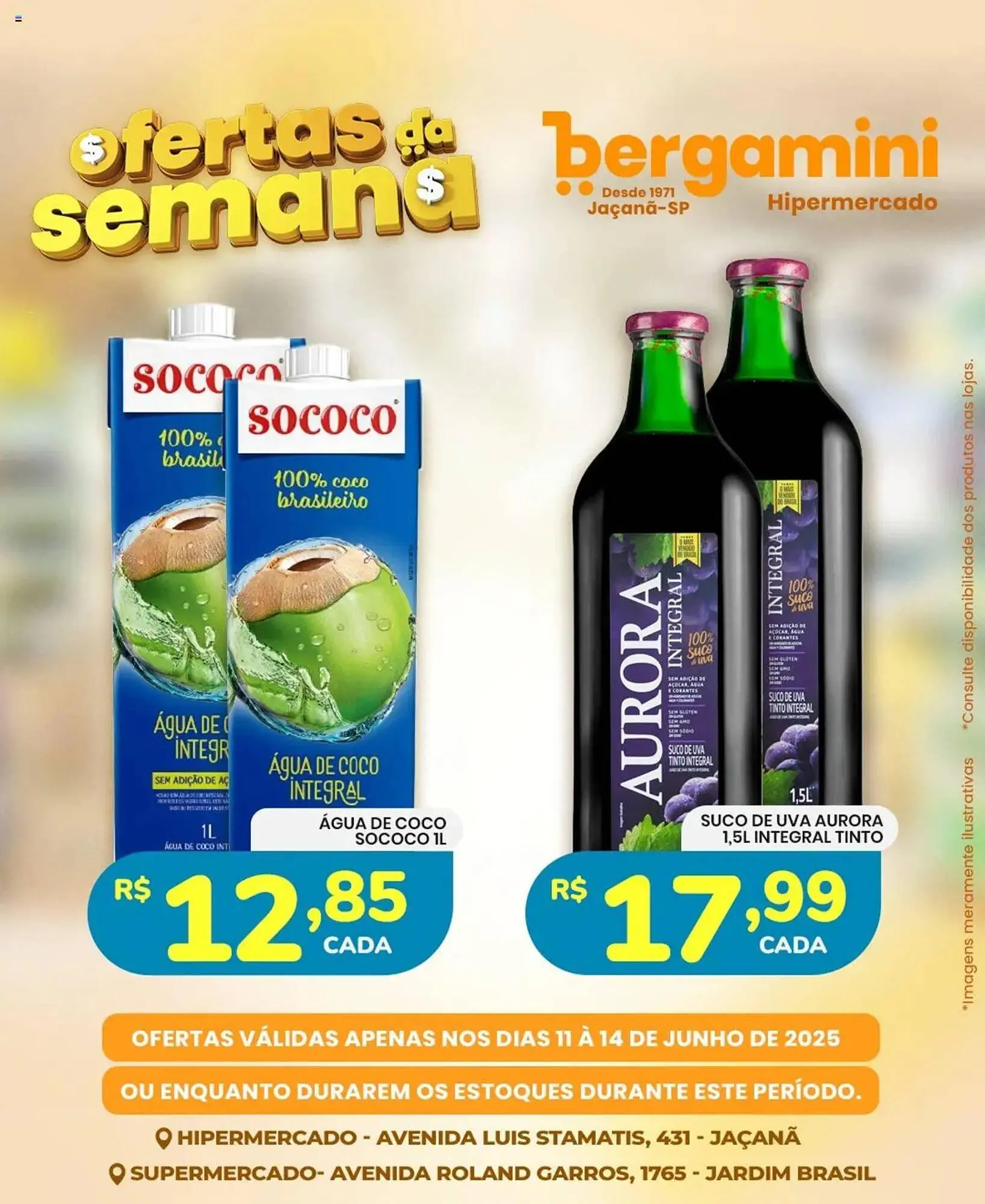 Encarte de Catálogo Supermercado Bergamini 11 de junho até 15 de junho 2025 - Pagina 12