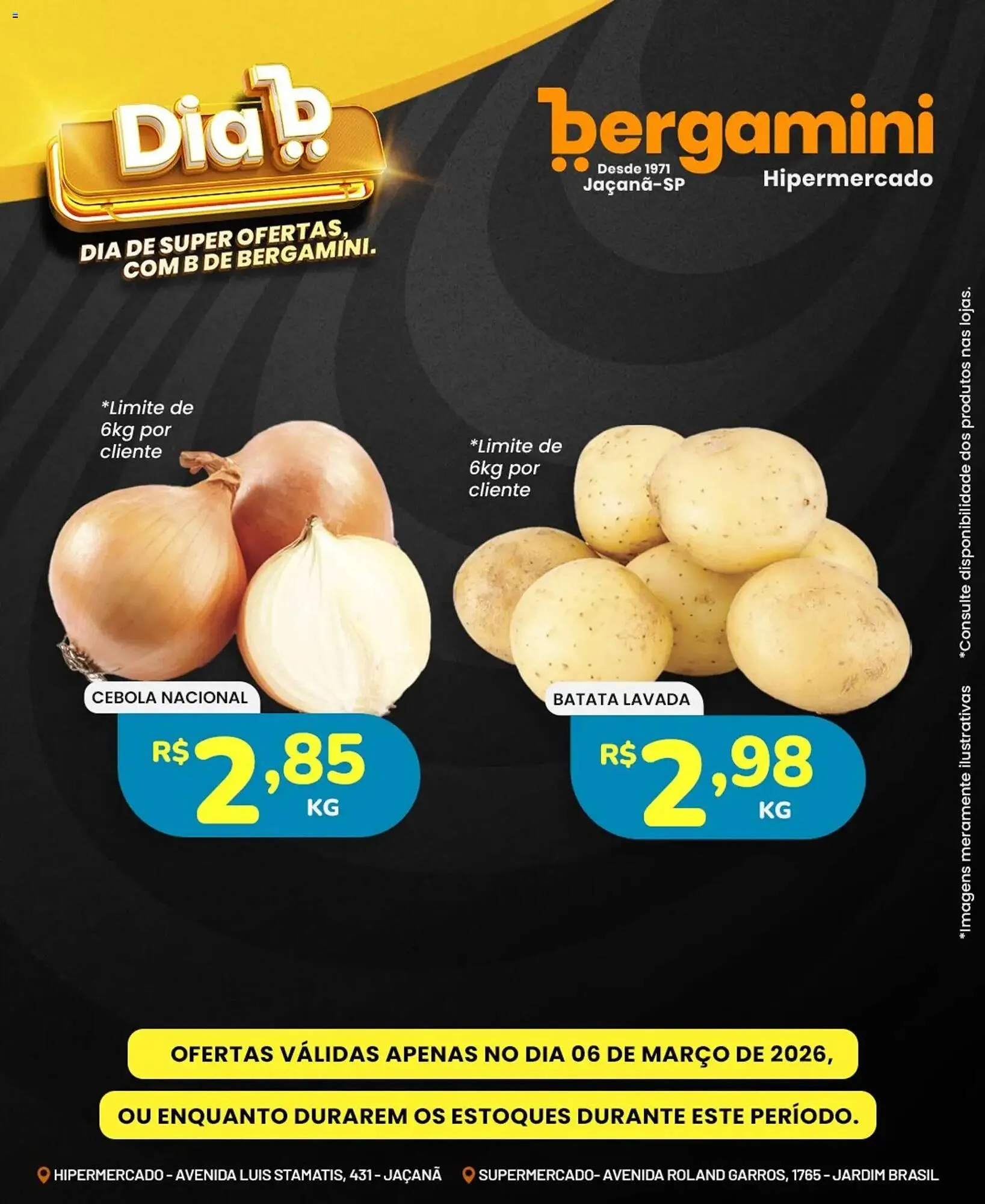 Encarte de Catálogo Supermercado Bergamini 6 de março até 6 de março 2026 - Pagina 7