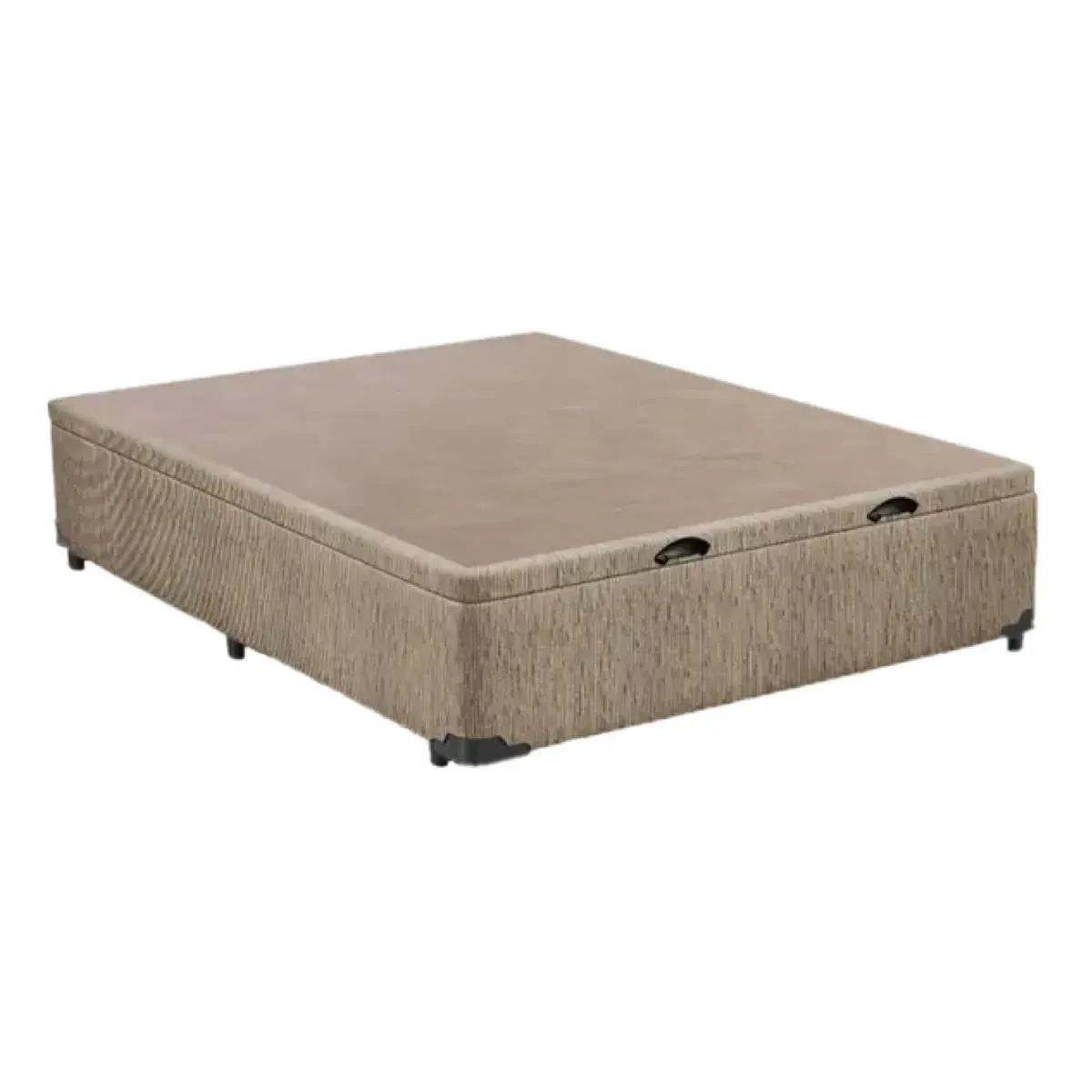 BASE CAMA BOX COM BAÚ ABERTURA FRONTAL KING HOTEL