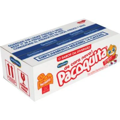 Paçoca Rolha Embrulhada caixa 1,5kg - Santa Helena/Paçoquita