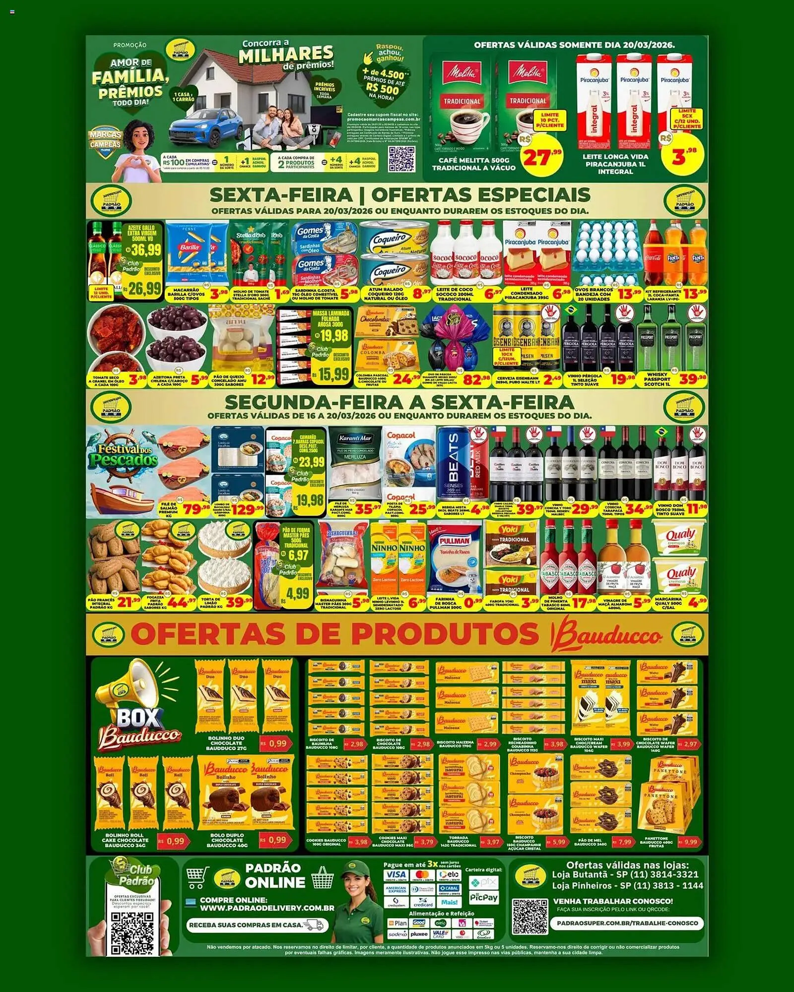 Encarte de Folheto Supermercado Padrão 16 de março até 20 de março 2026 - Pagina 2