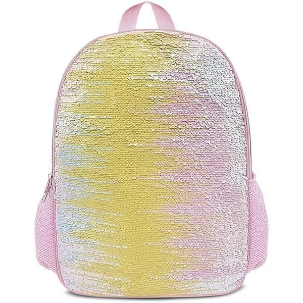 Mochila poliéster, Paetê Colorida, QAR2271173, Happy-time - PT 1 UN