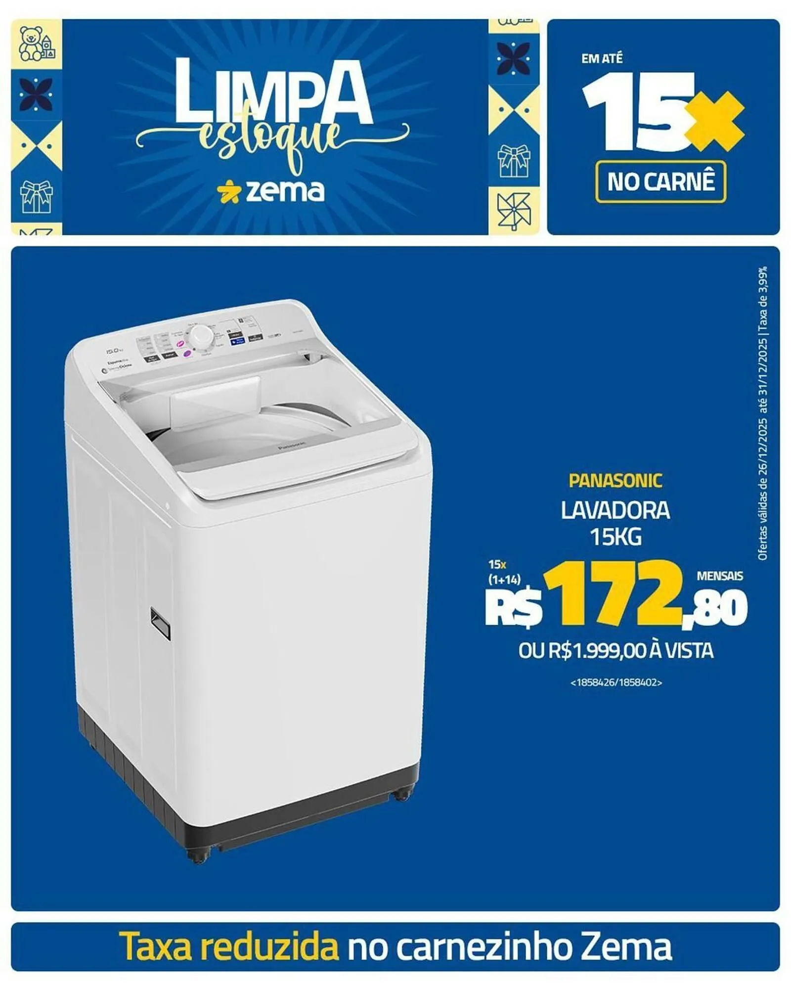 Encarte de Folheto Zema 26 de dezembro até 31 de dezembro 2025 - Pagina 4