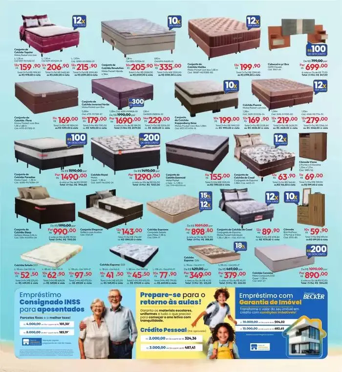 Encarte de Lojas Becker Tablóide de Ofertas 3 de fevereiro até 28 de fevereiro 2025 - Pagina 14