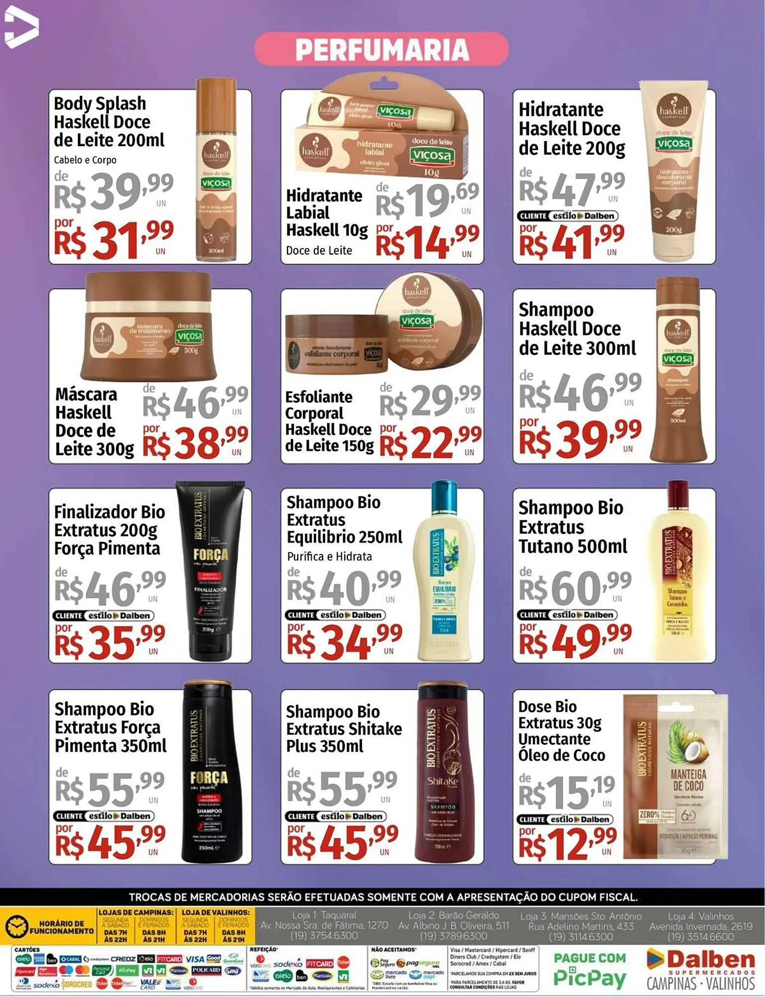 Encarte de Catálogo Supermercado Dalben 23 de janeiro até 25 de janeiro 2026 - Pagina 4