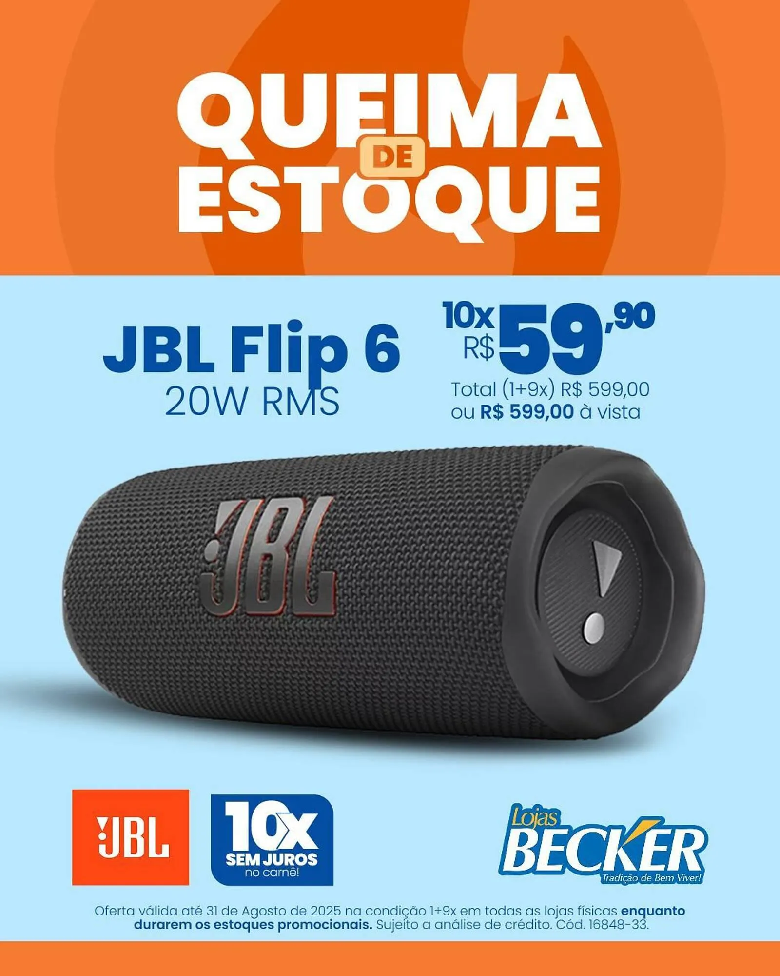 Encarte de Catálogo Lojas Becker 14 de agosto até 31 de agosto 2025 - Pagina 1