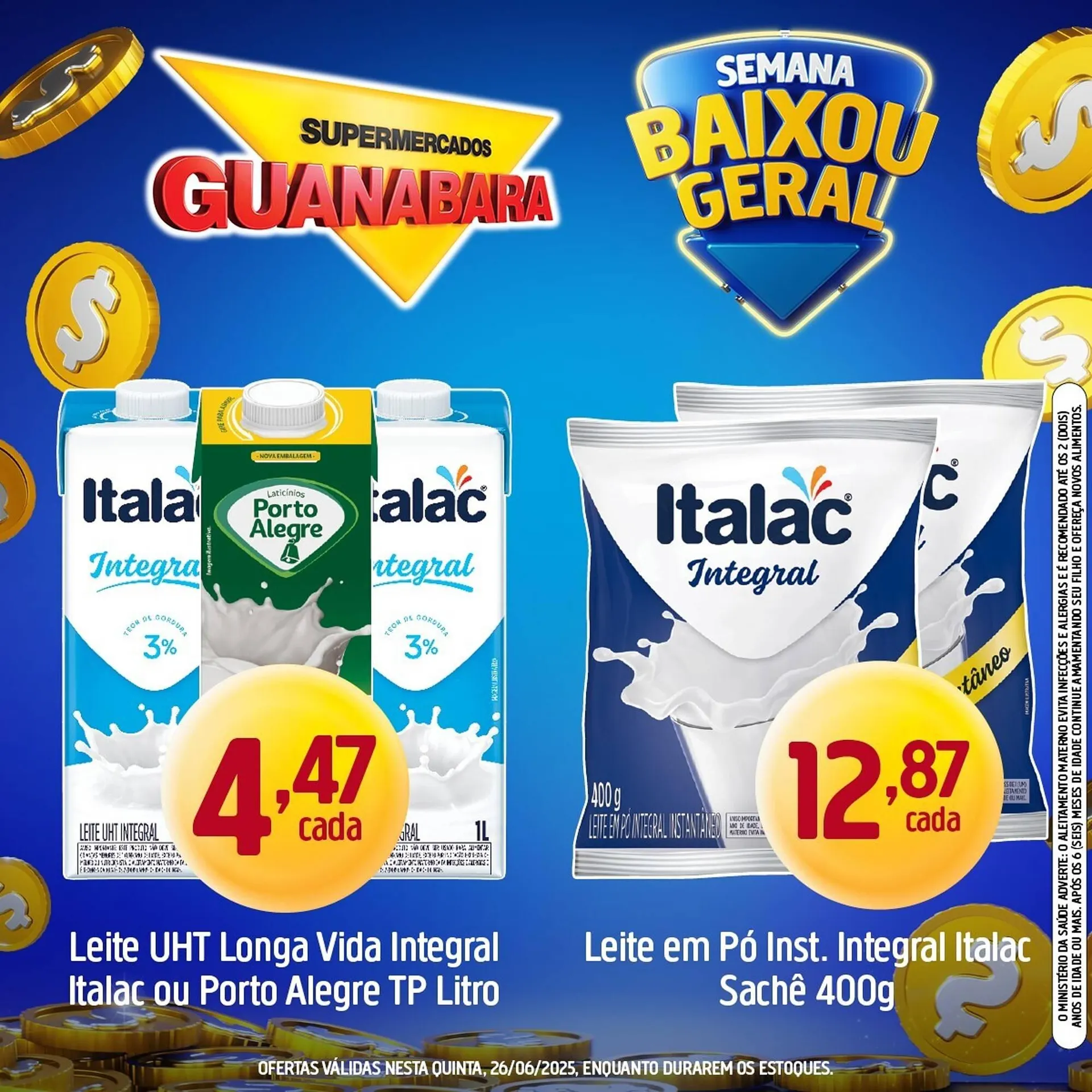 Encarte de Catálogo Supermercados Guanabara 26 de junho até 26 de junho 2025 - Pagina 4