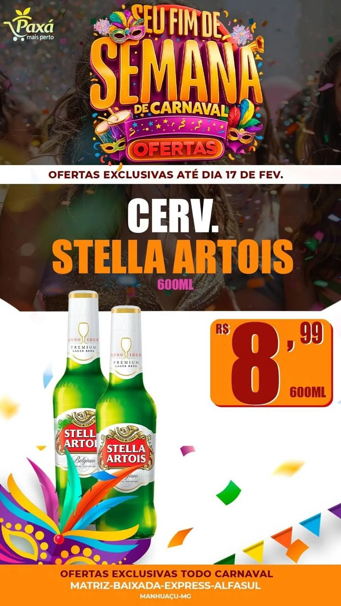 Encarte de Catálogo Paxá Supermercados 13 de fevereiro até 17 de fevereiro 2026 - Pagina 5