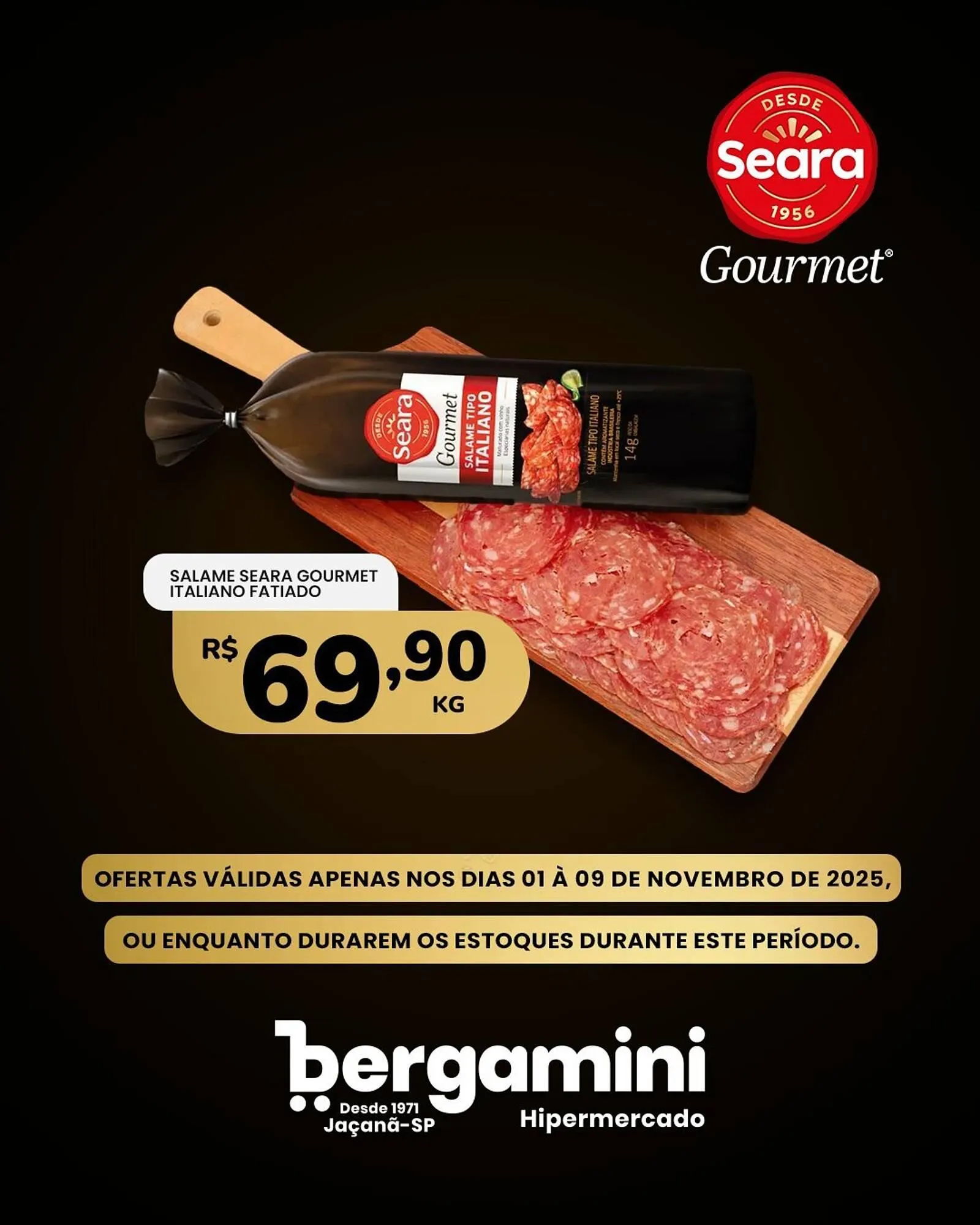 Encarte de Catálogo Supermercado Bergamini 1 de novembro até 9 de novembro 2025 - Pagina 4