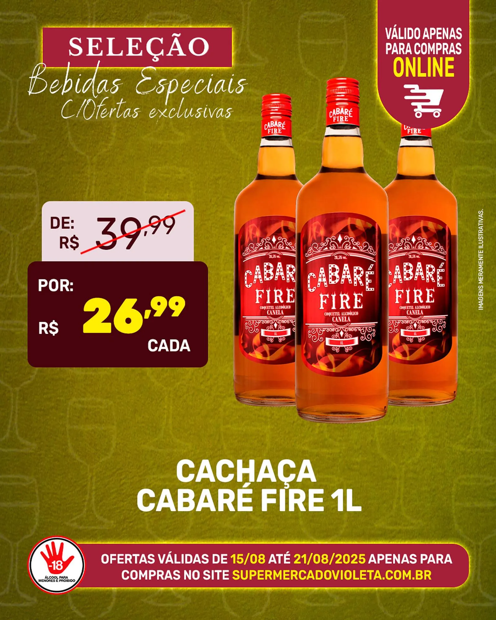 Encarte de Catálogo Violeta Supermercados 18 de agosto até 21 de agosto 2025 - Pagina 2