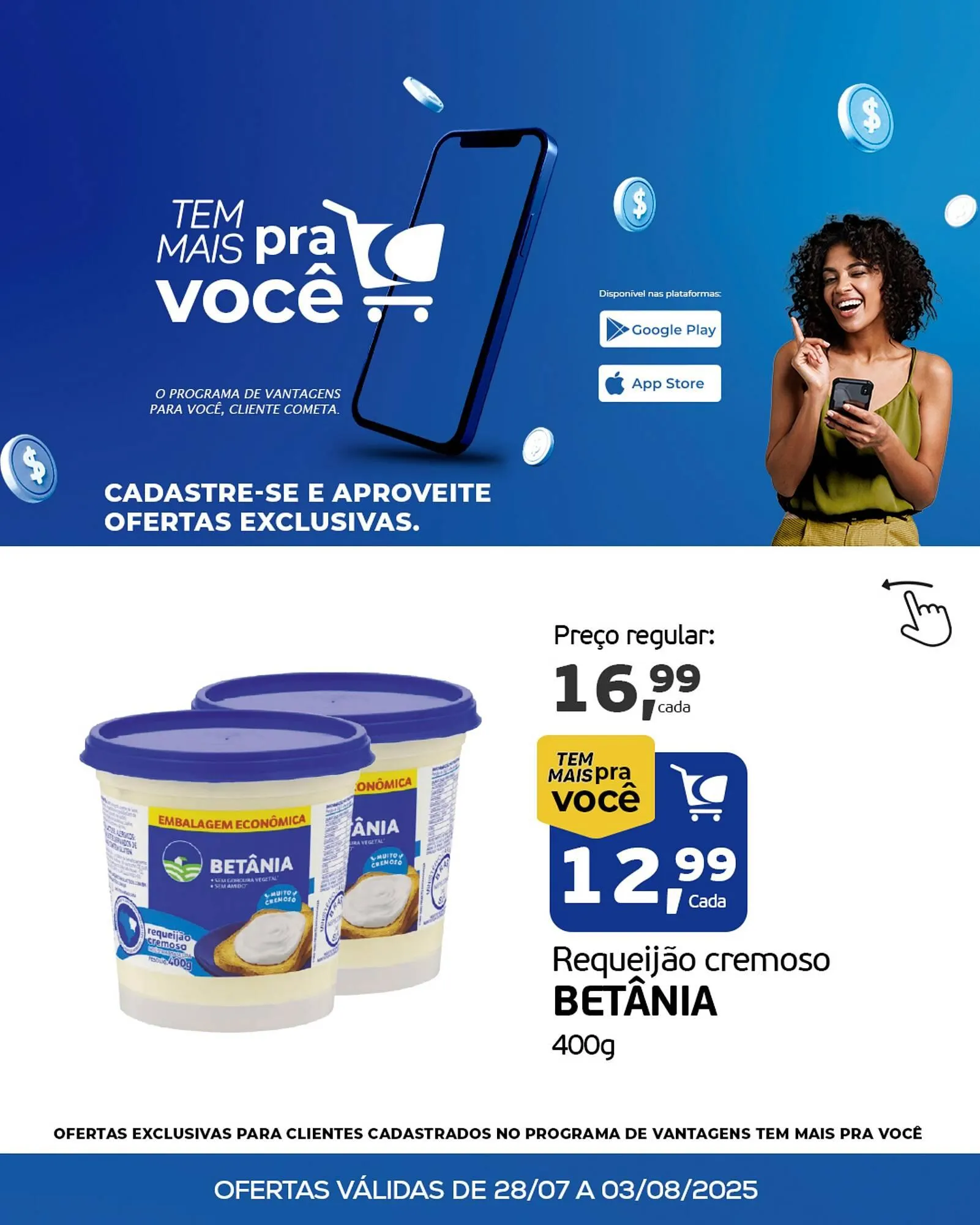 Encarte de Catálogo Cometa Supermercados 28 de julho até 3 de agosto 2025 - Pagina 2