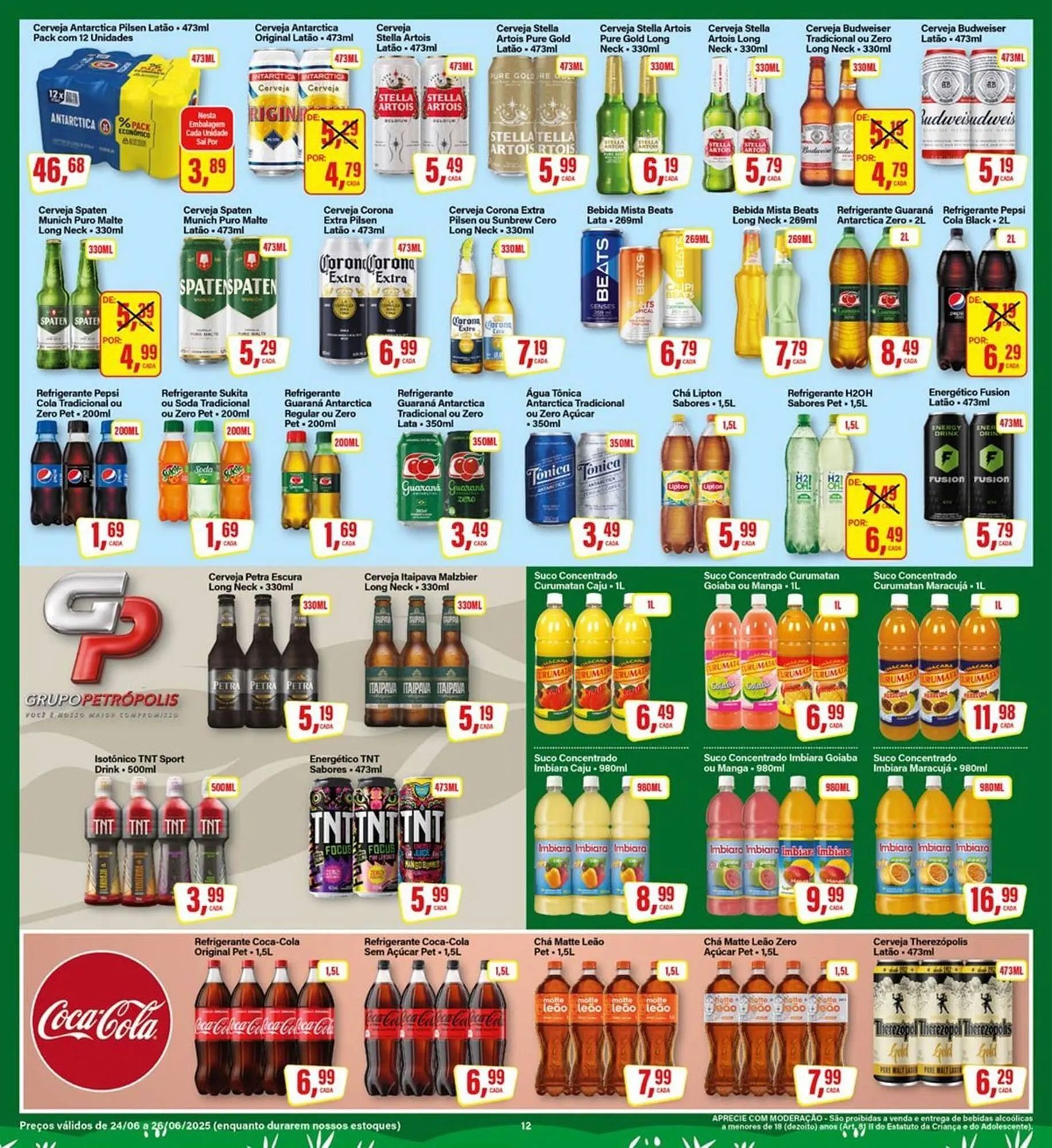 Encarte de Catálogo Rede Supermarket 24 de junho até 26 de junho 2025 - Pagina 12
