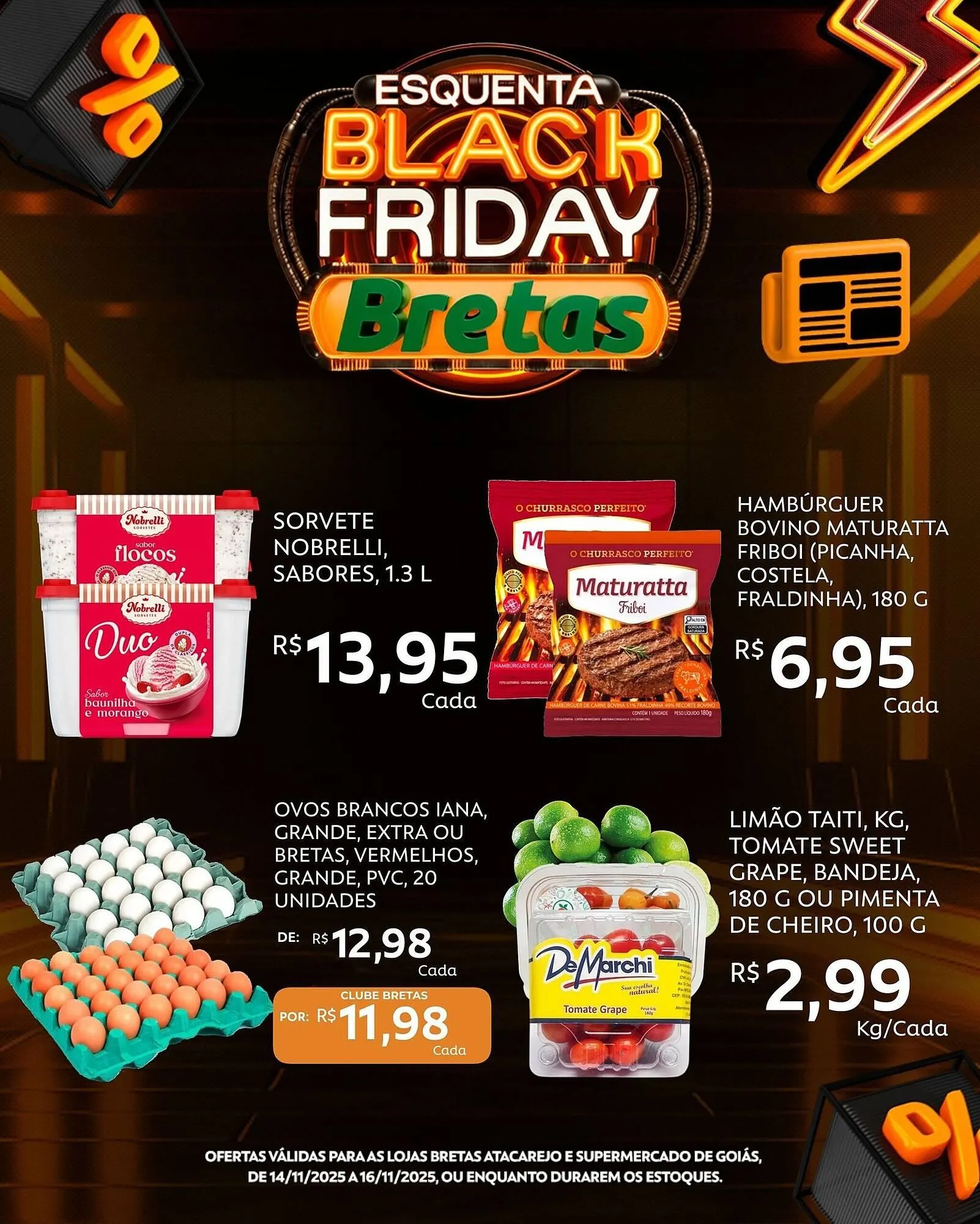 Encarte de Catálogo Supermercados Bretas 14 de novembro até 16 de novembro 2025 - Pagina 5
