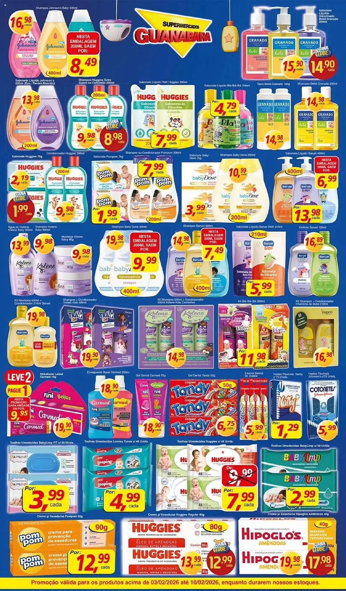 Encarte de Encarte Supermercados Guanabara 3 de fevereiro até 10 de fevereiro 2026 - Pagina 11