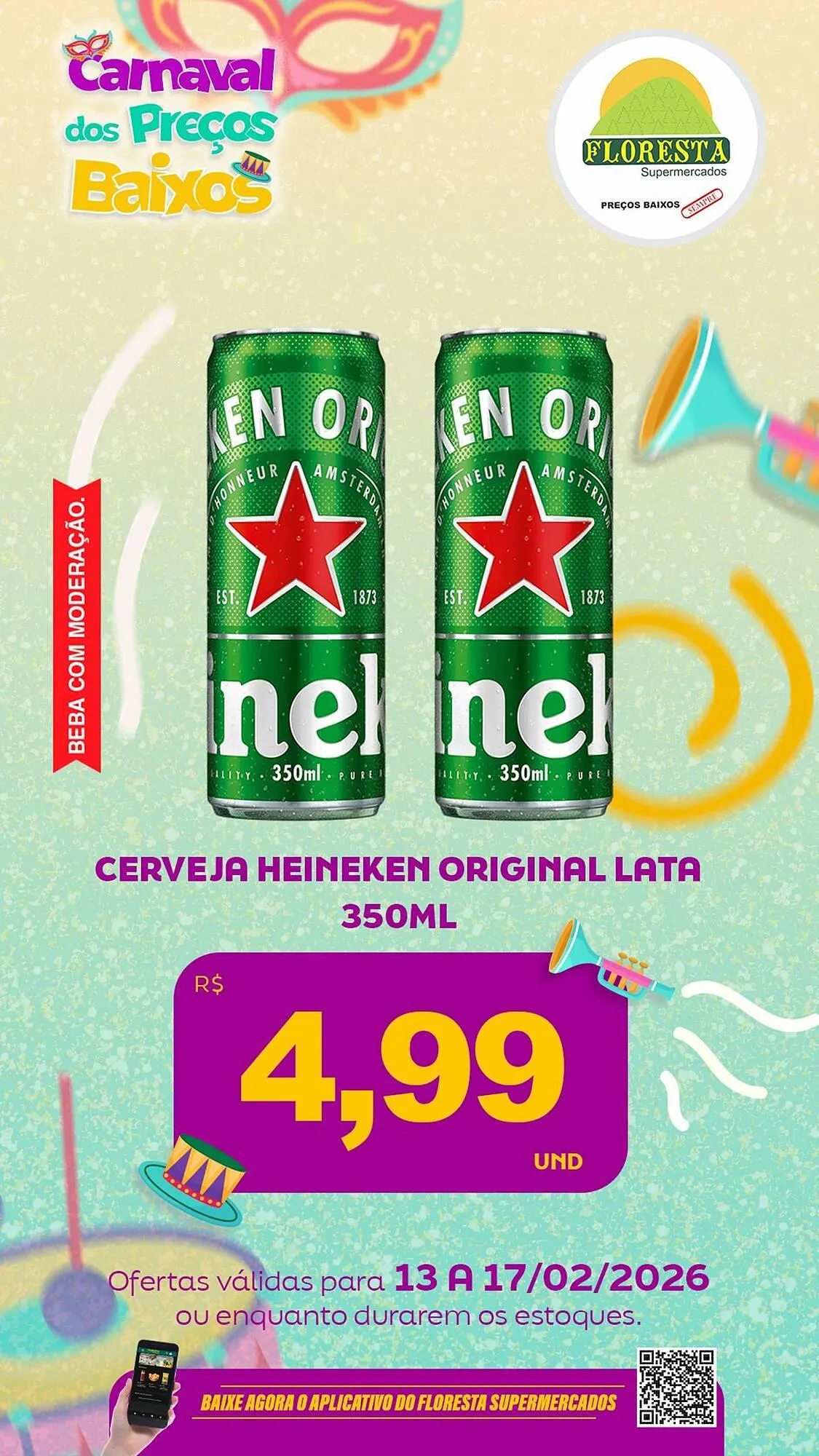 Encarte de Catálogo Floresta Supermercados 13 de fevereiro até 17 de fevereiro 2026 - Pagina 36