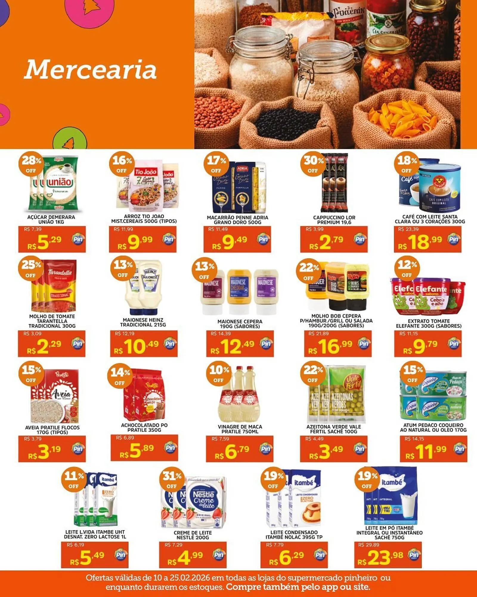 Encarte de Encarte Pinheiro Supermercado 10 de fevereiro até 25 de fevereiro 2026 - Pagina 3