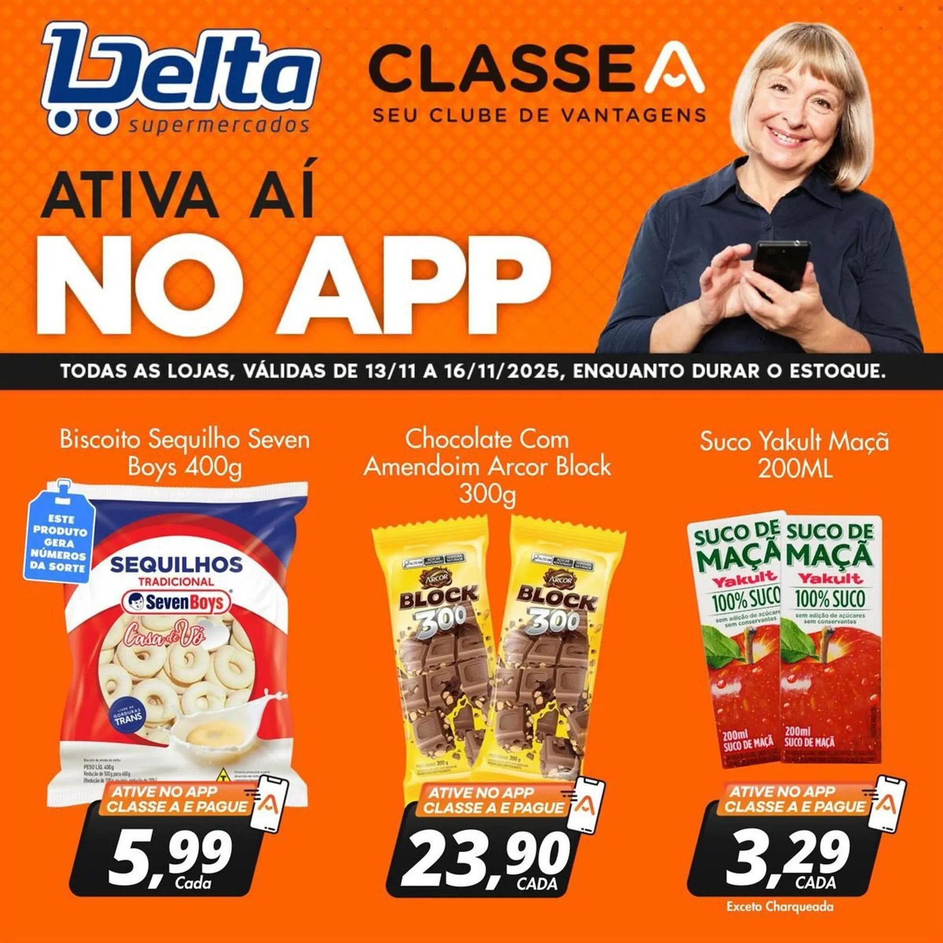 Encarte de Catálogo Delta Supermercados 13 de novembro até 16 de novembro 2025 - Pagina 1