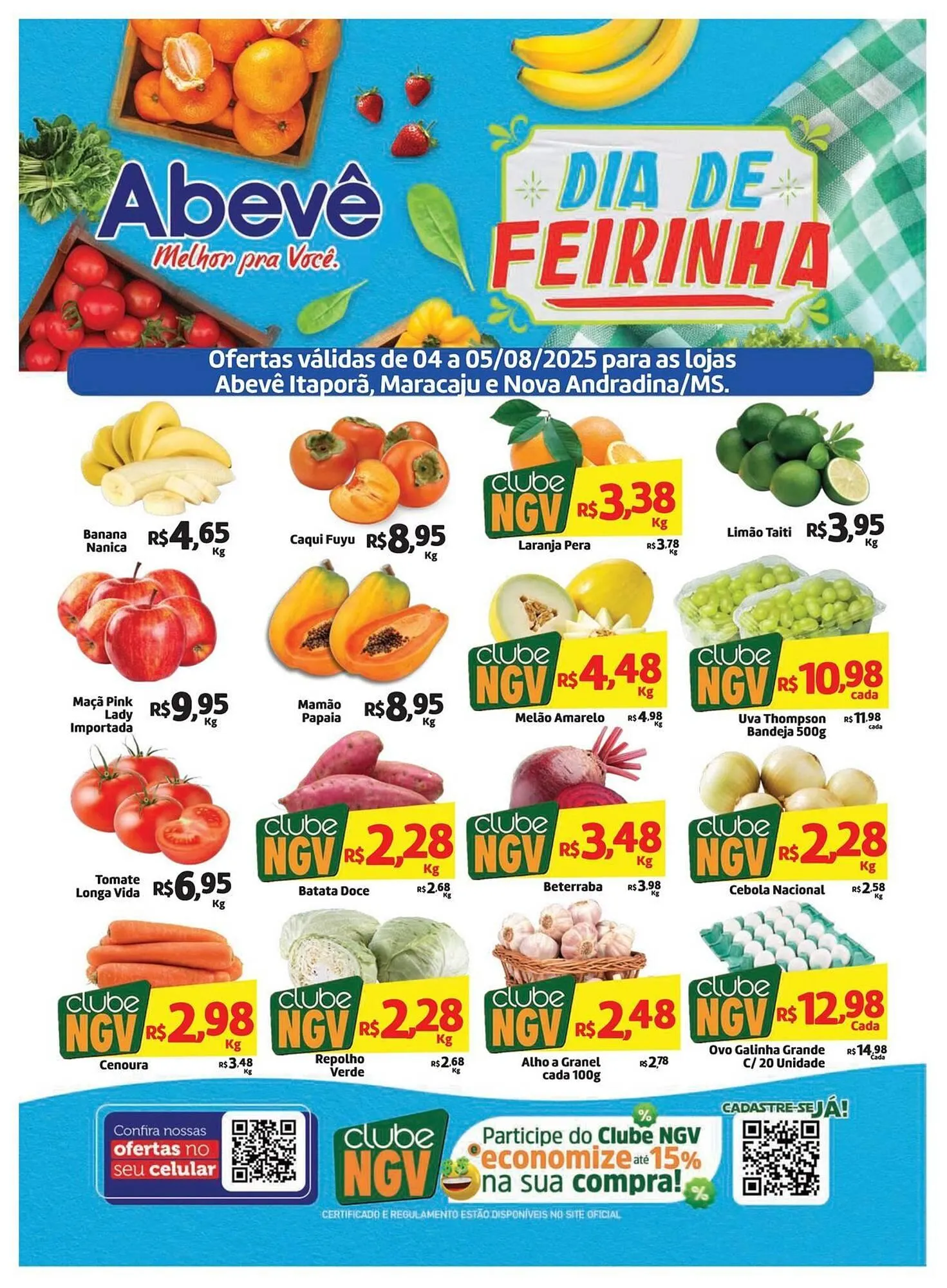Catálogo Abevê Supermercados - 1