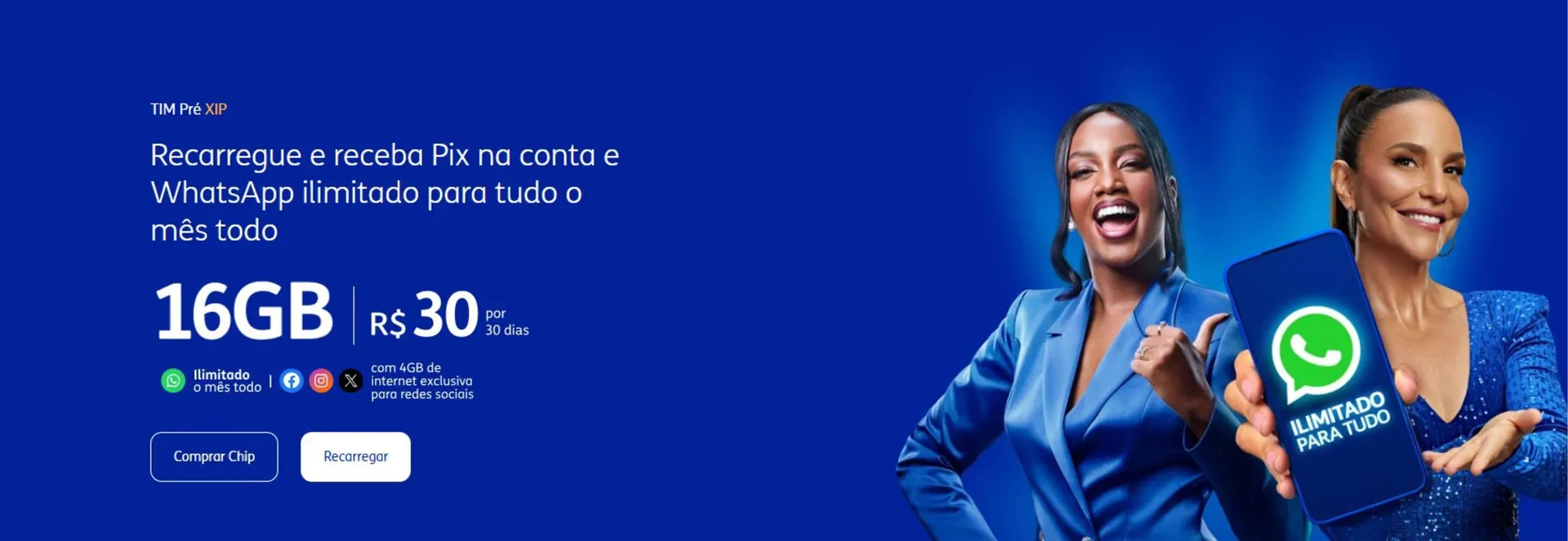 Encarte de Catálogo Tim 8 de julho até 23 de julho 2025 - Pagina 1