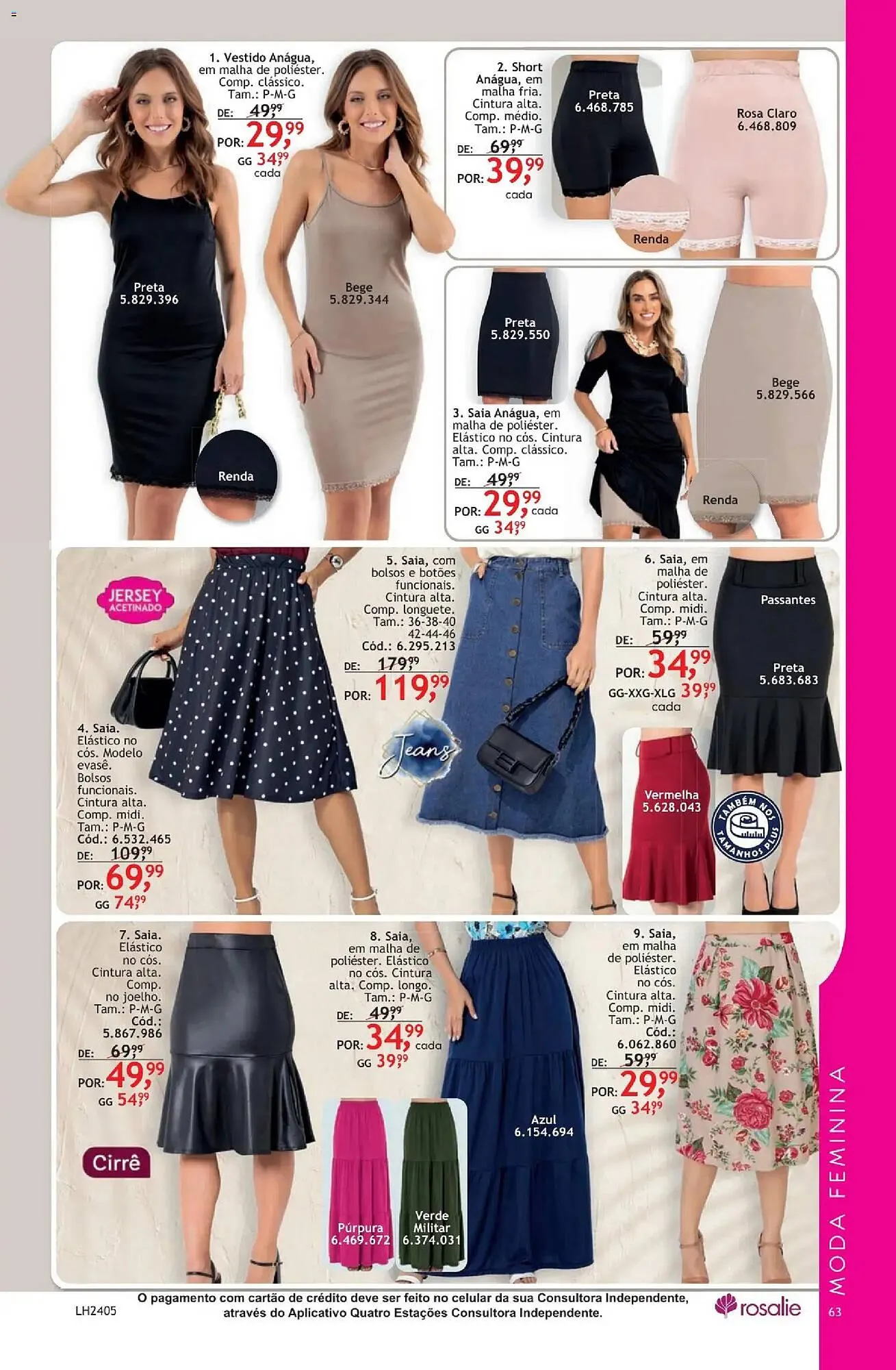 Encarte de Revista Quatro Estações 1 de abril até 1 de julho 2026 - Pagina 63