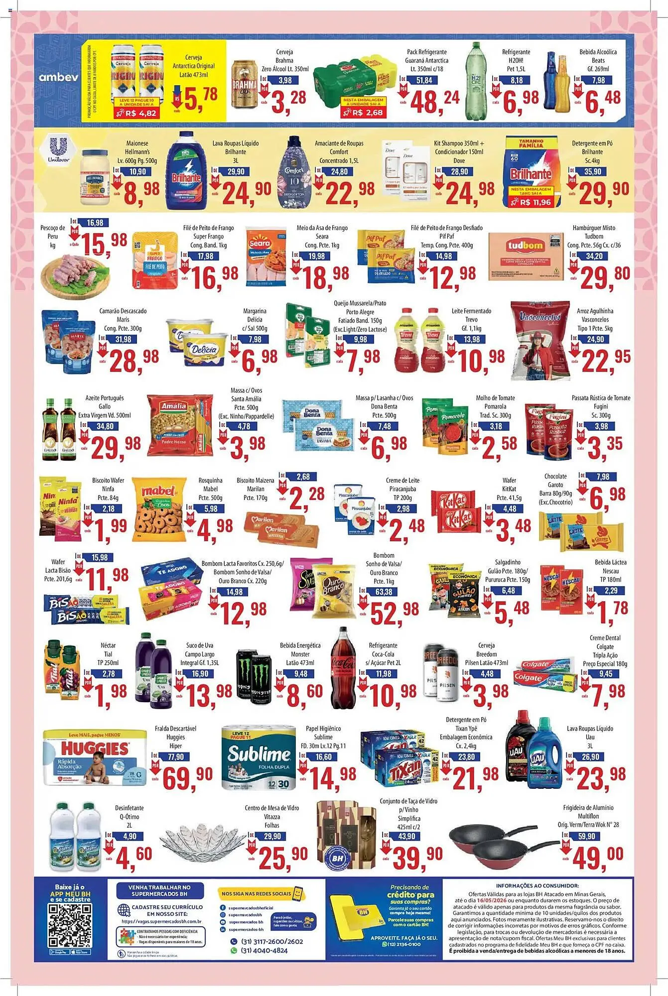 Encarte de Folheto Supermercados BH 4 de maio até 16 de maio 2026 - Pagina 2