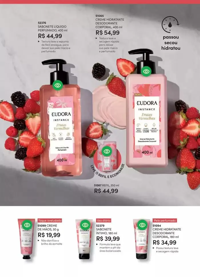 Encarte de Eudora Ciclo 4 19 de fevereiro até 19 de março 2025 - Pagina 106