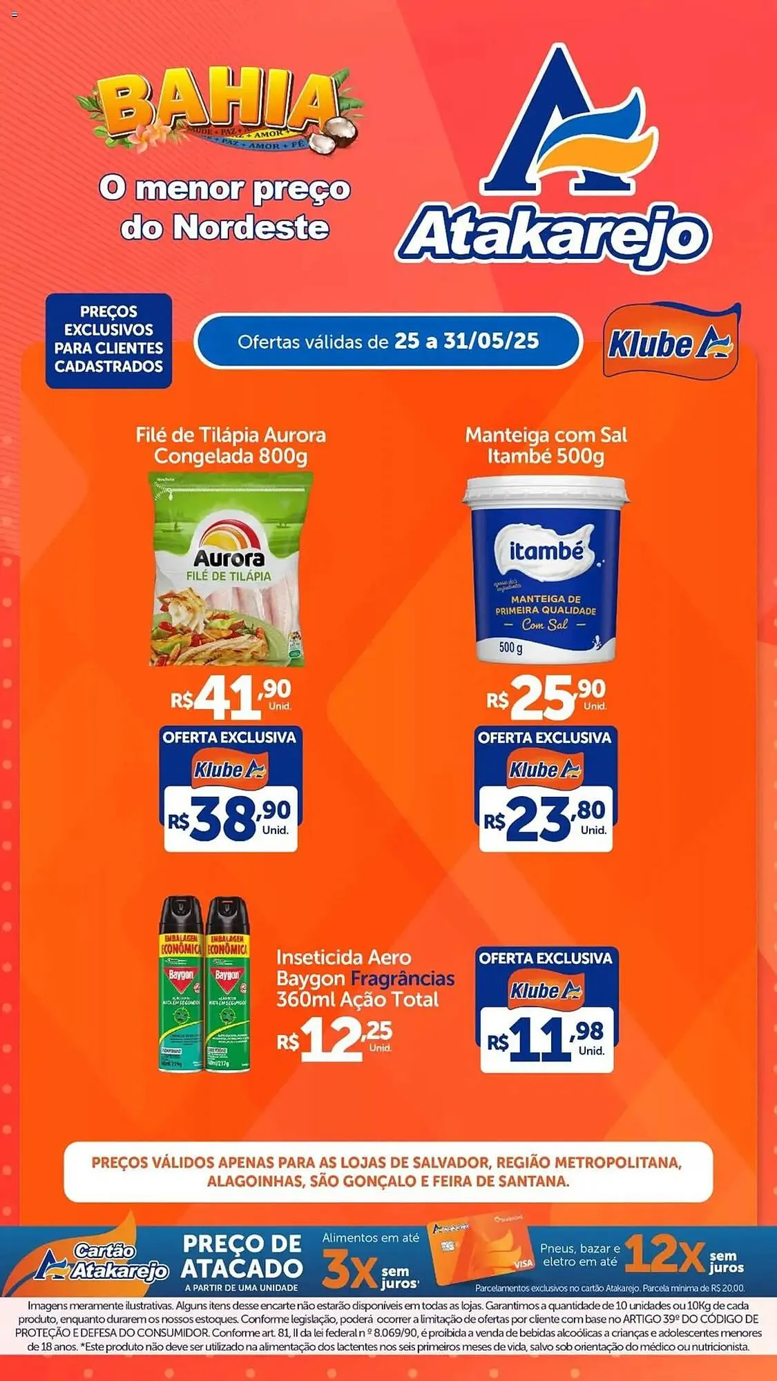 Encarte de Catálogo Atakarejo 25 de maio até 1 de junho 2025 - Pagina 1
