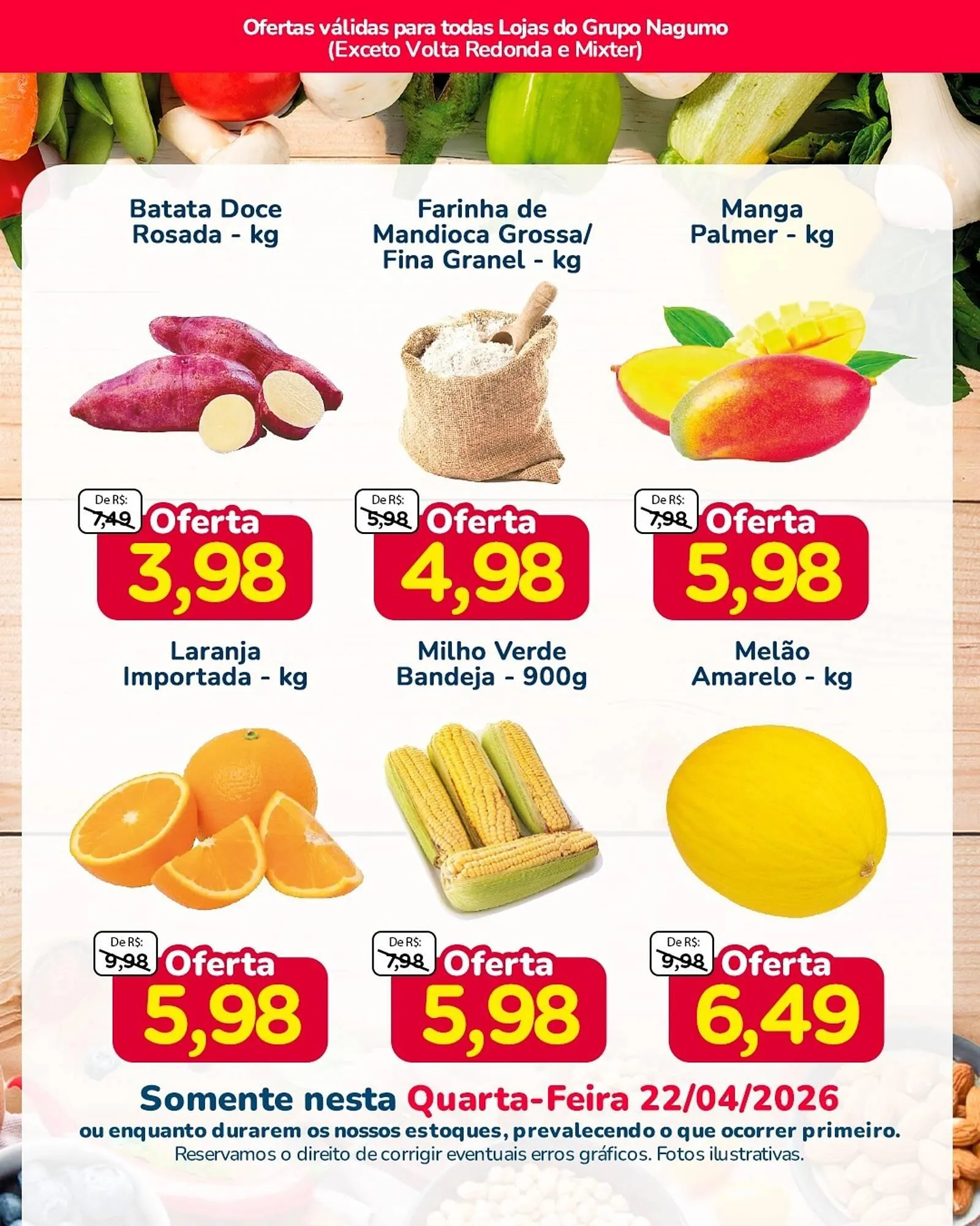 Encarte de Folheto Nagumo 22 de abril até 22 de abril 2026 - Pagina 3
