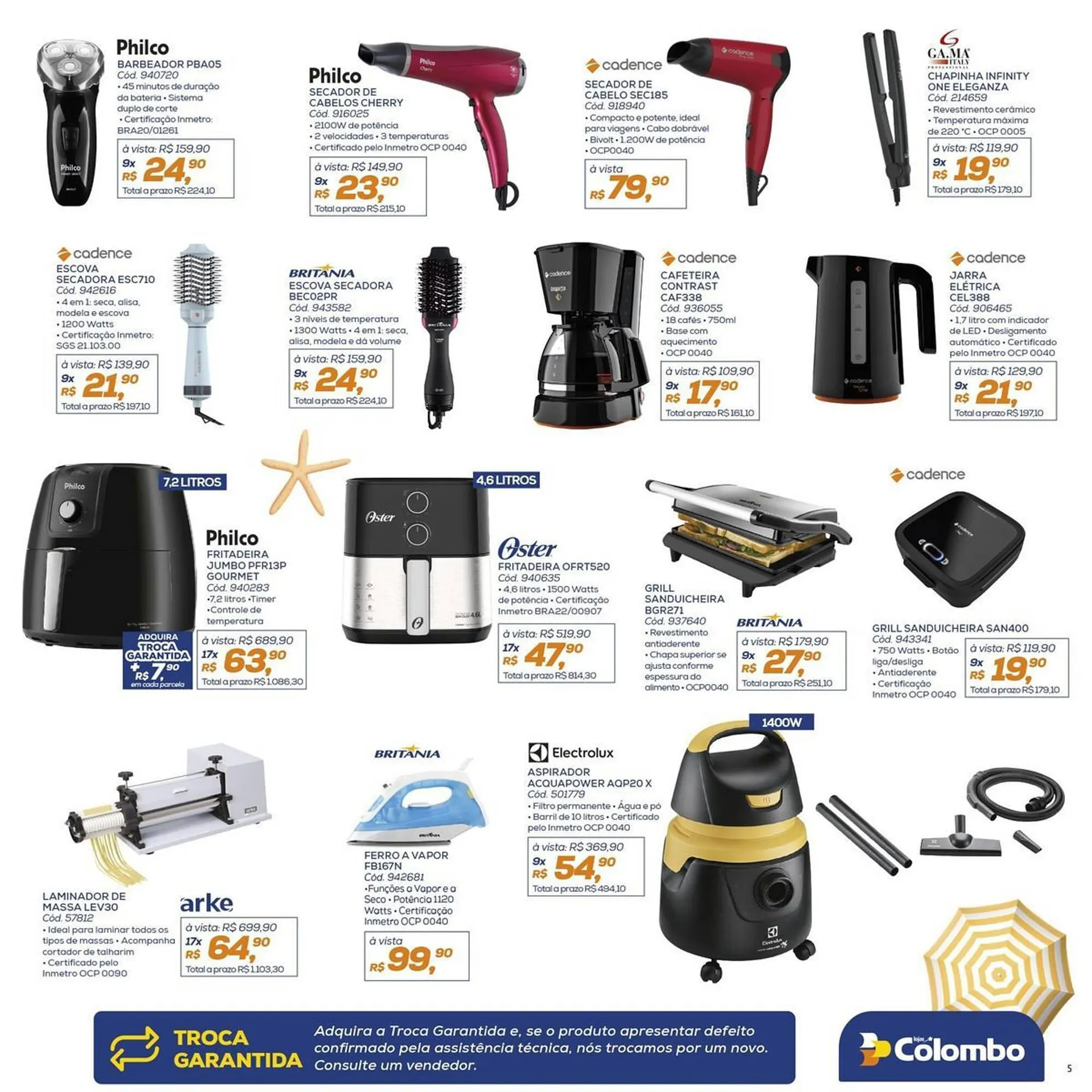 Encarte de Catálogo Lojas Colombo 8 de janeiro até 31 de janeiro 2024 - Pagina 7