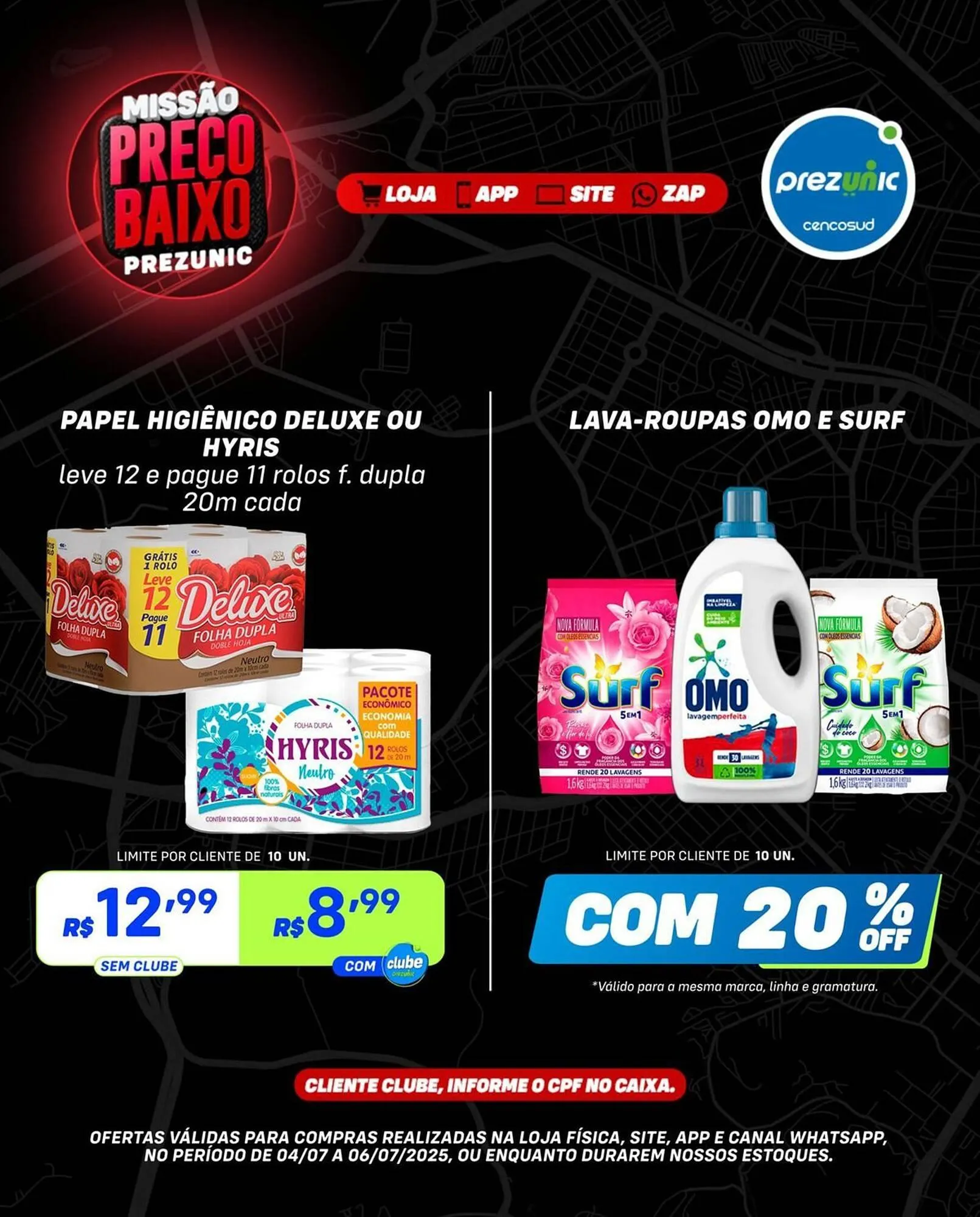 Encarte de Catálogo Prezunic 4 de julho até 6 de julho 2025 - Pagina 6