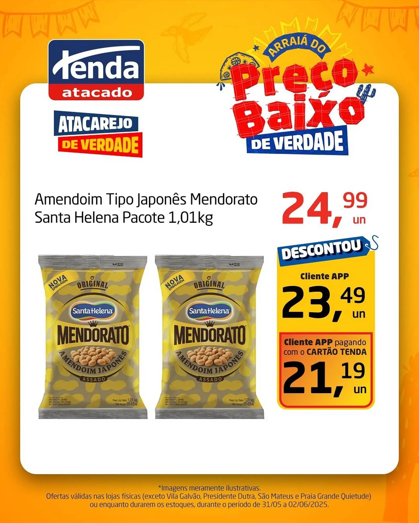 Encarte de Catálogo Tenda Atacado 1 de junho até 2 de junho 2025 - Pagina 1