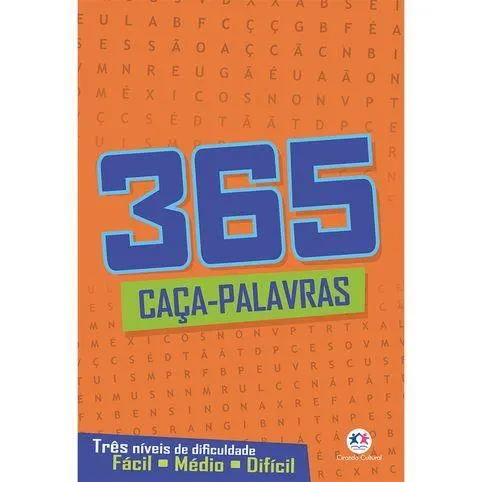 Livro 365 atividades caça-palavras volume II Editora: Ciranda Cultural