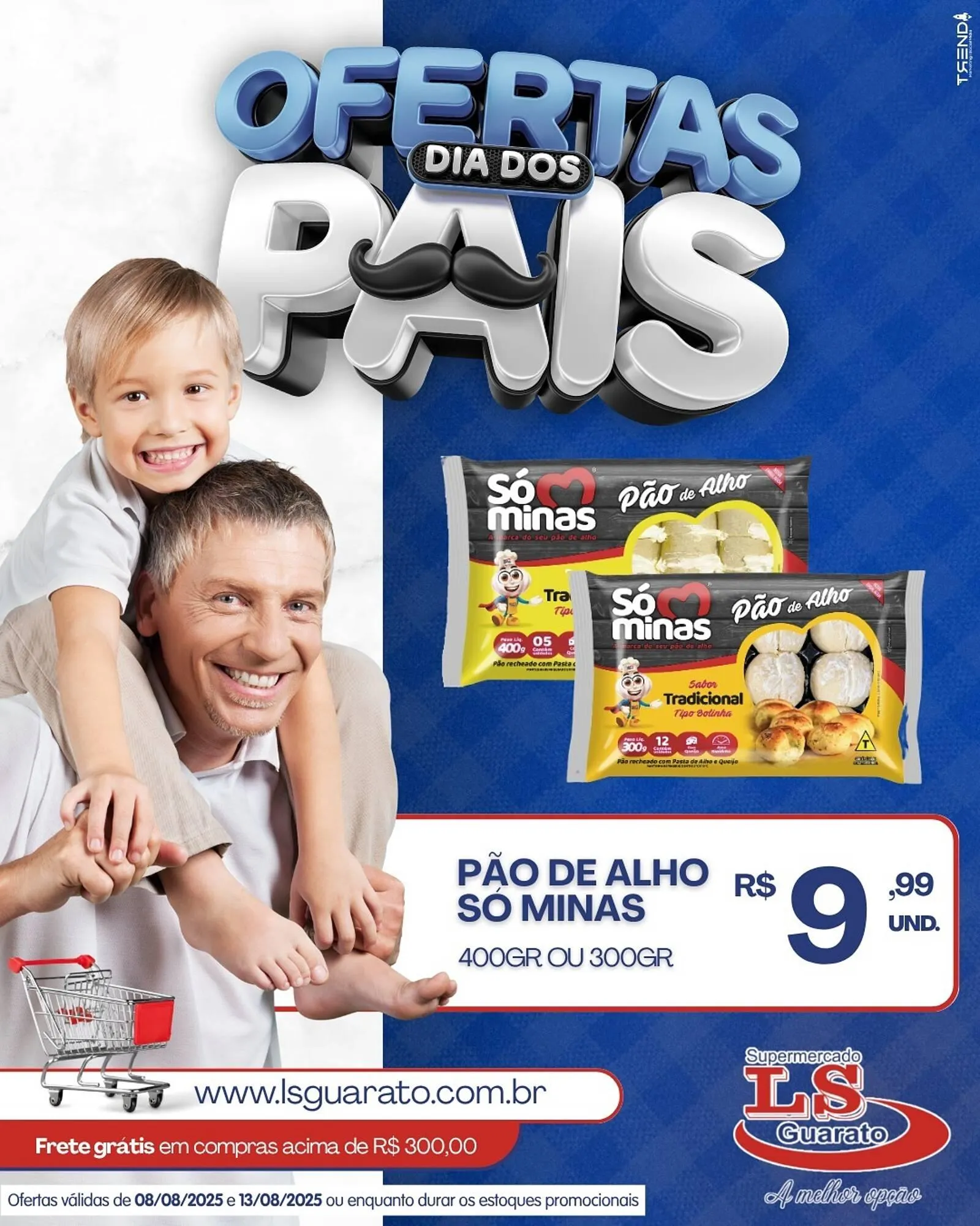 Encarte de Catálogo Supermercado LS Guarato 8 de agosto até 13 de agosto 2025 - Pagina 1