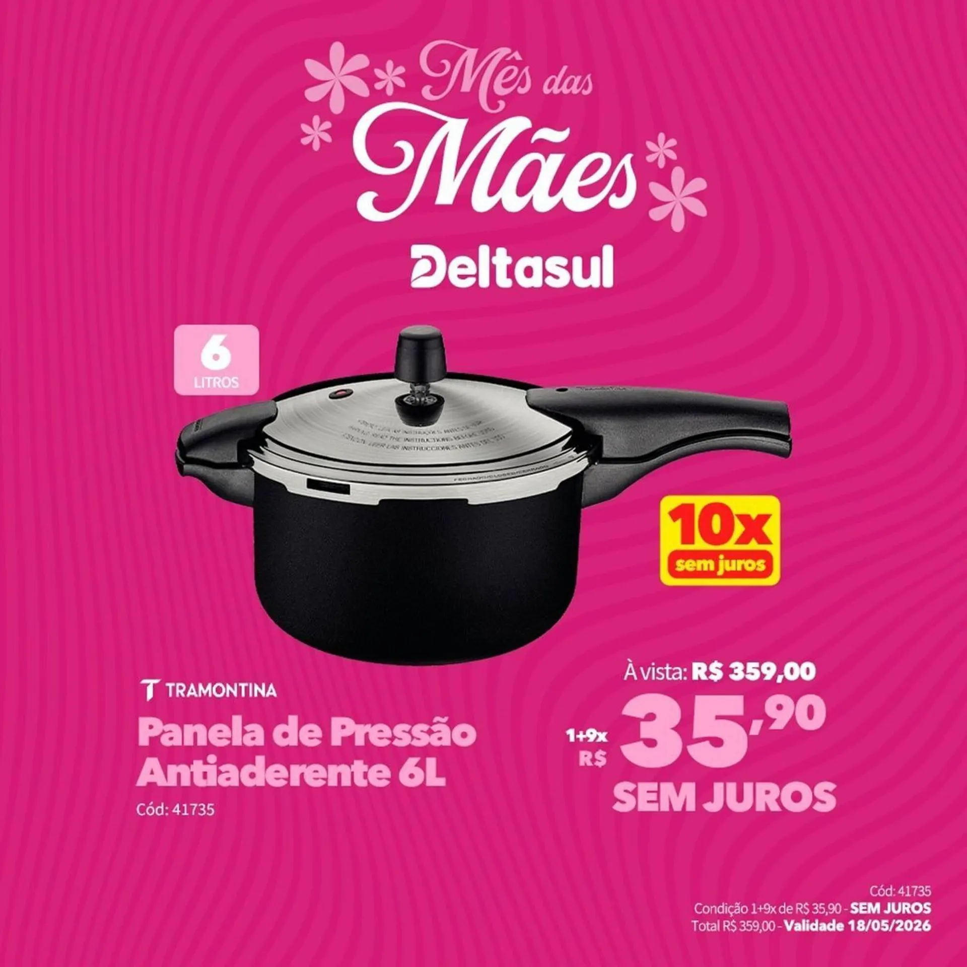 Encarte de Folheto Deltasul 7 de maio até 18 de maio 2026 - Pagina 1