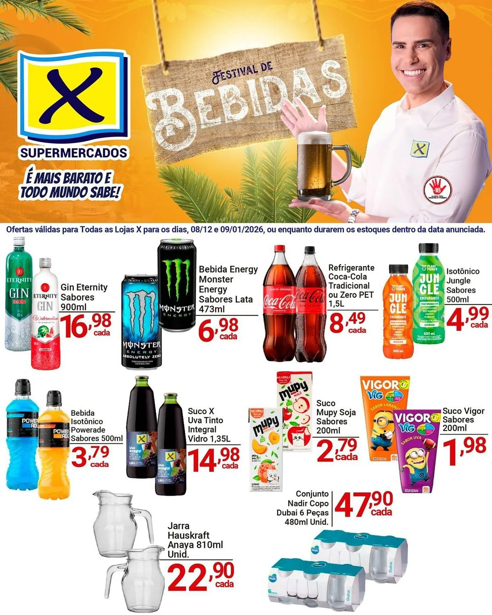 Encarte de Folheto X Supermercados 12 de agosto até 1 de setembro 2026 - Pagina 2